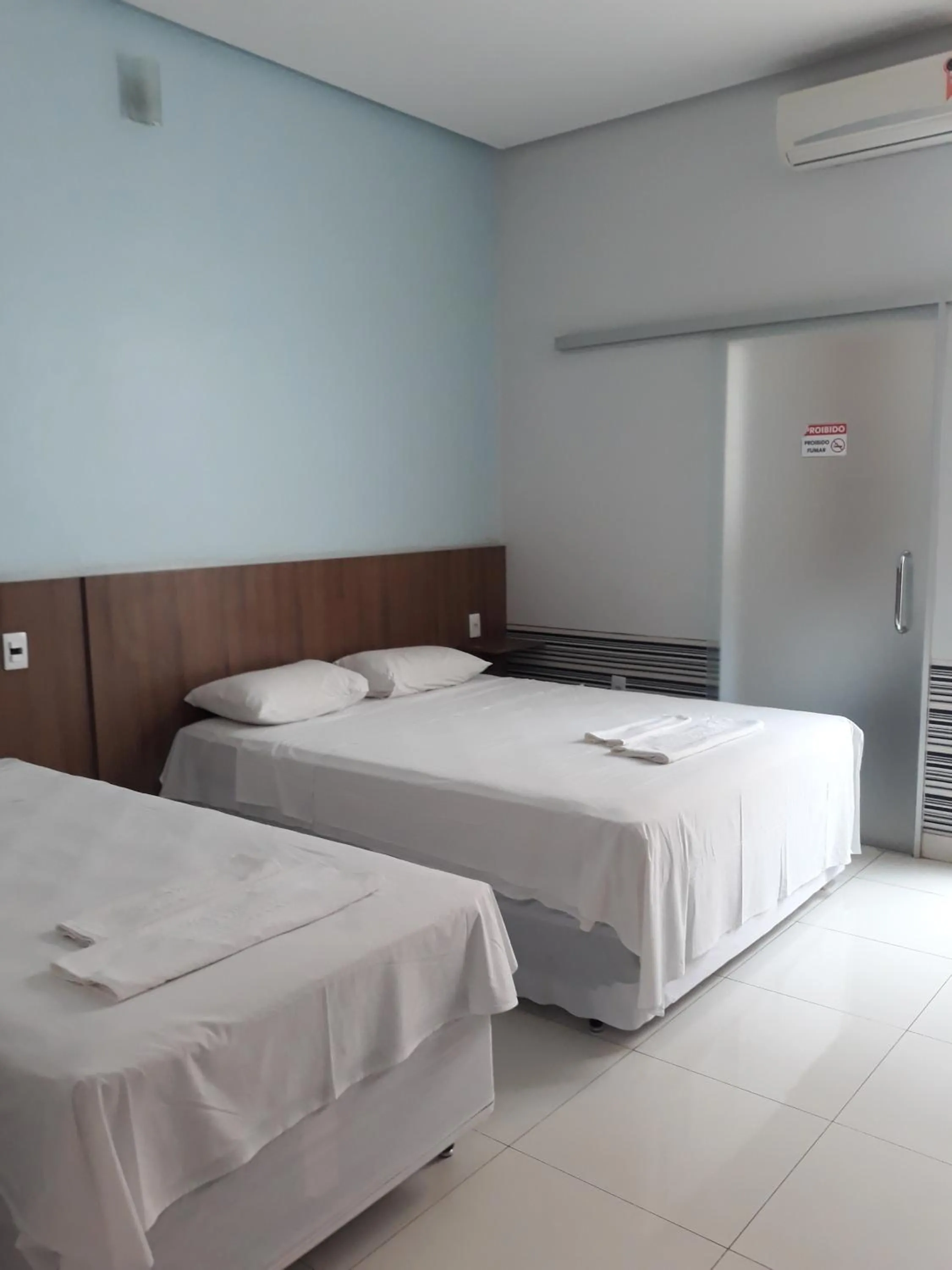 Bed in Big Hotel