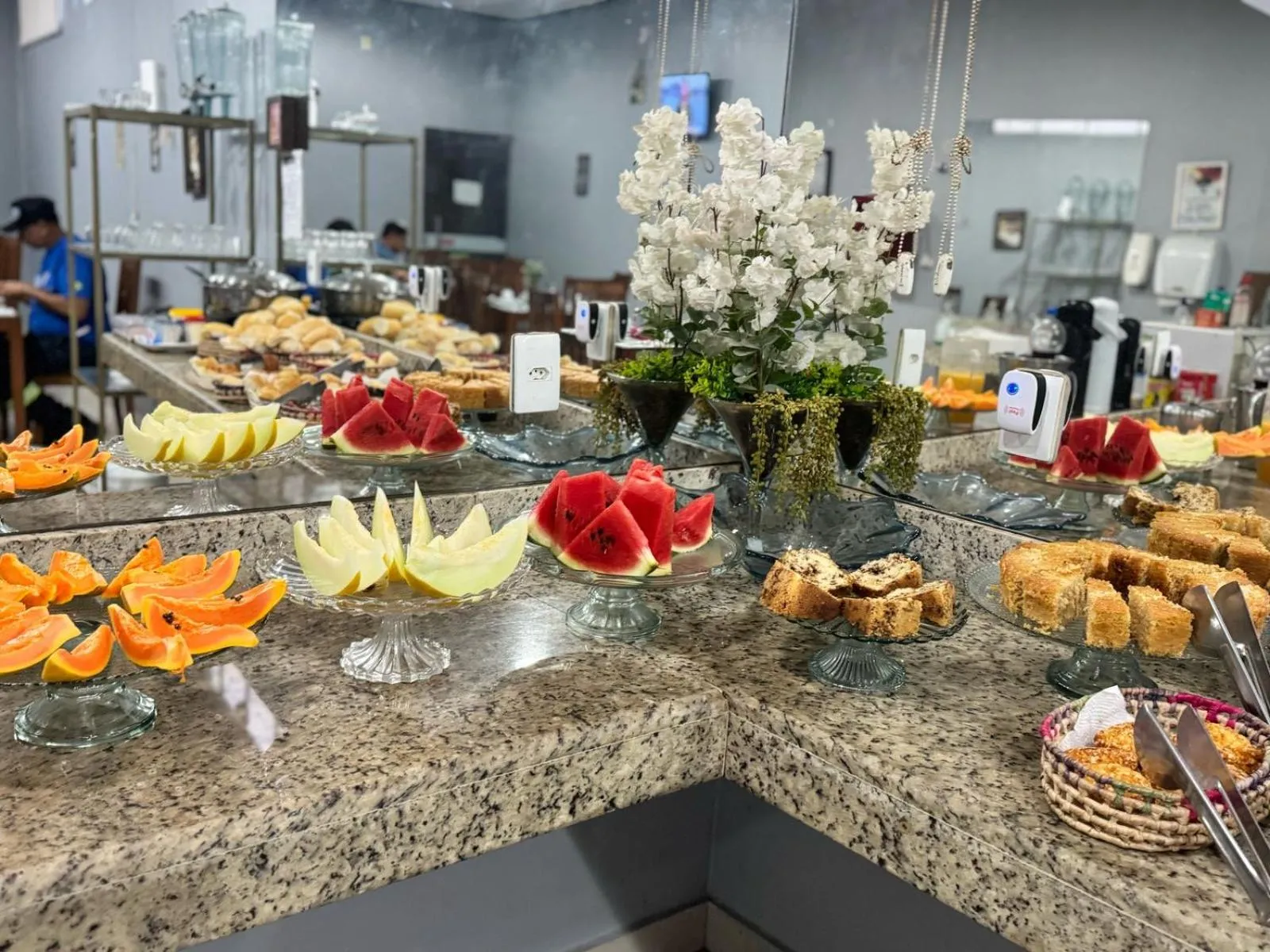 Buffet breakfast in Big Hotel