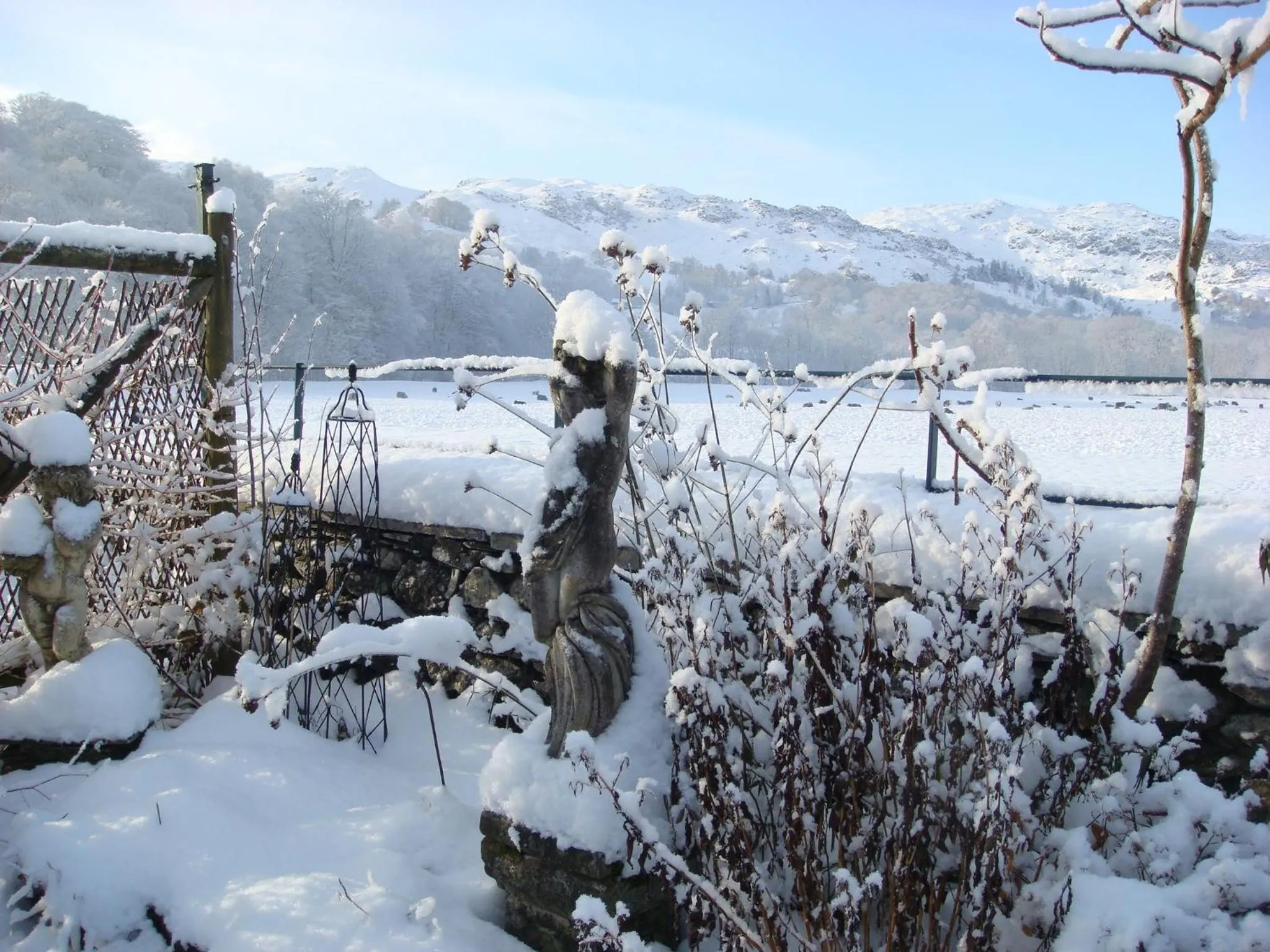 Winter in Raise View House