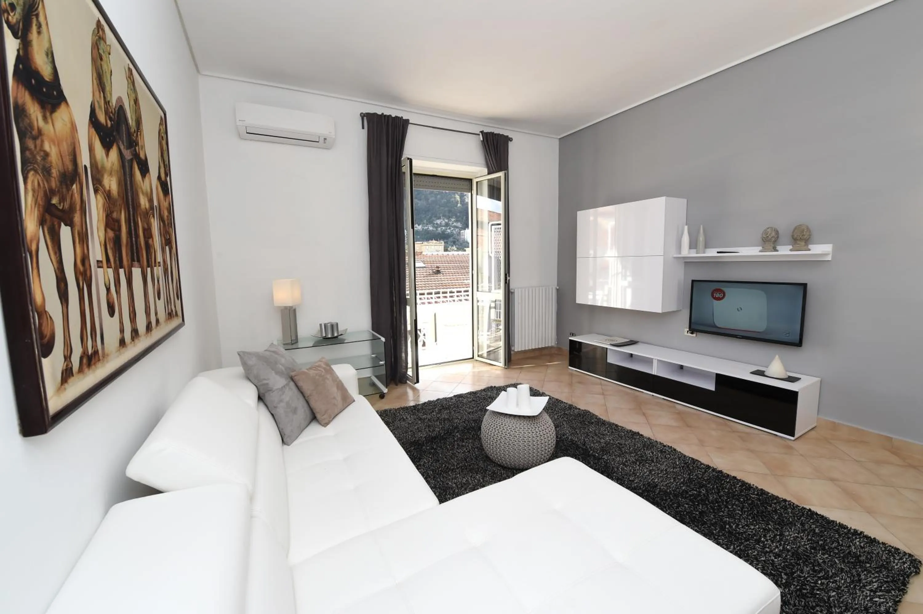 TV and multimedia, Bed in Appartamento Corso Italia 38 C
