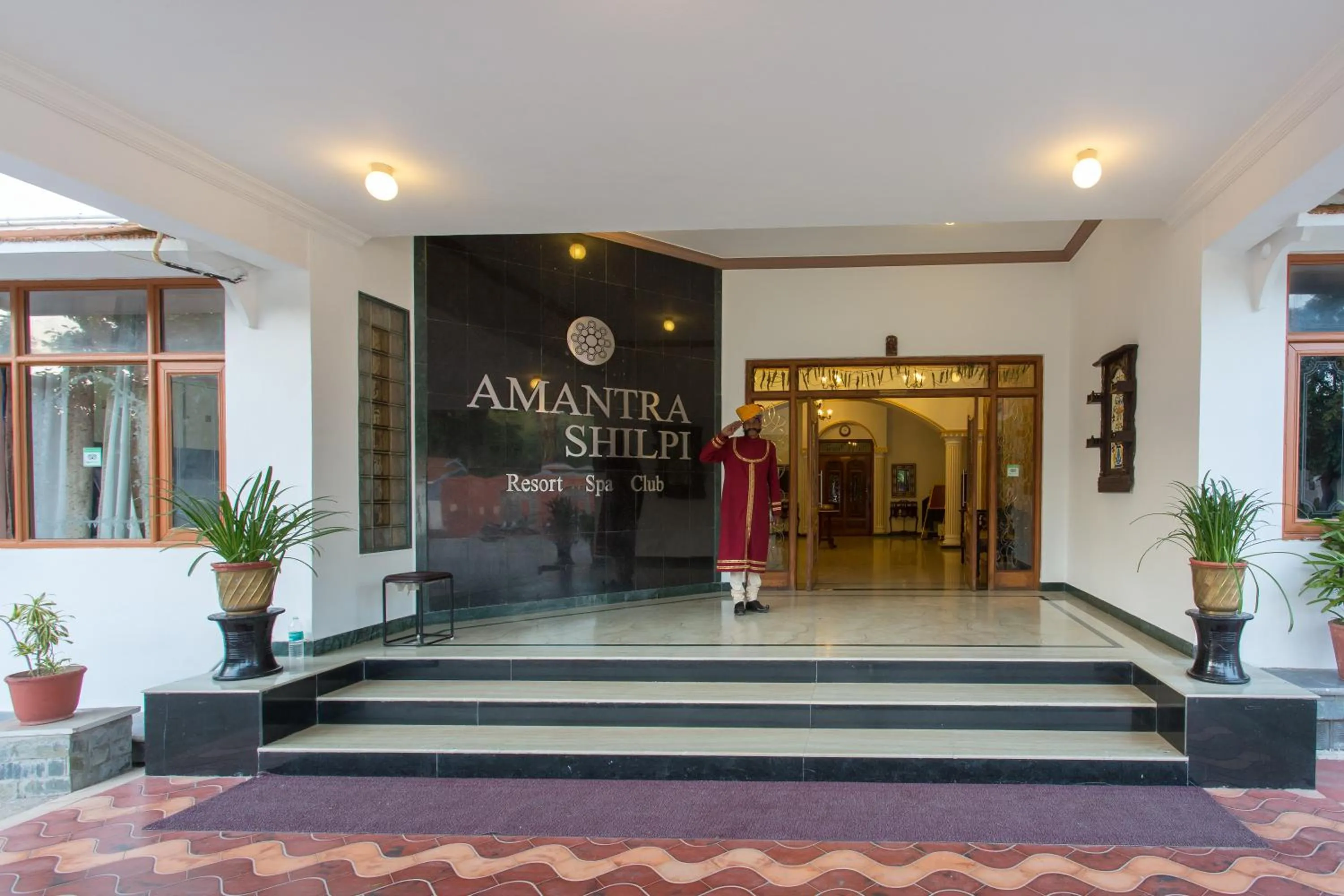 Facade/entrance in Amantra Shilpi Resort & Spa Udaipur