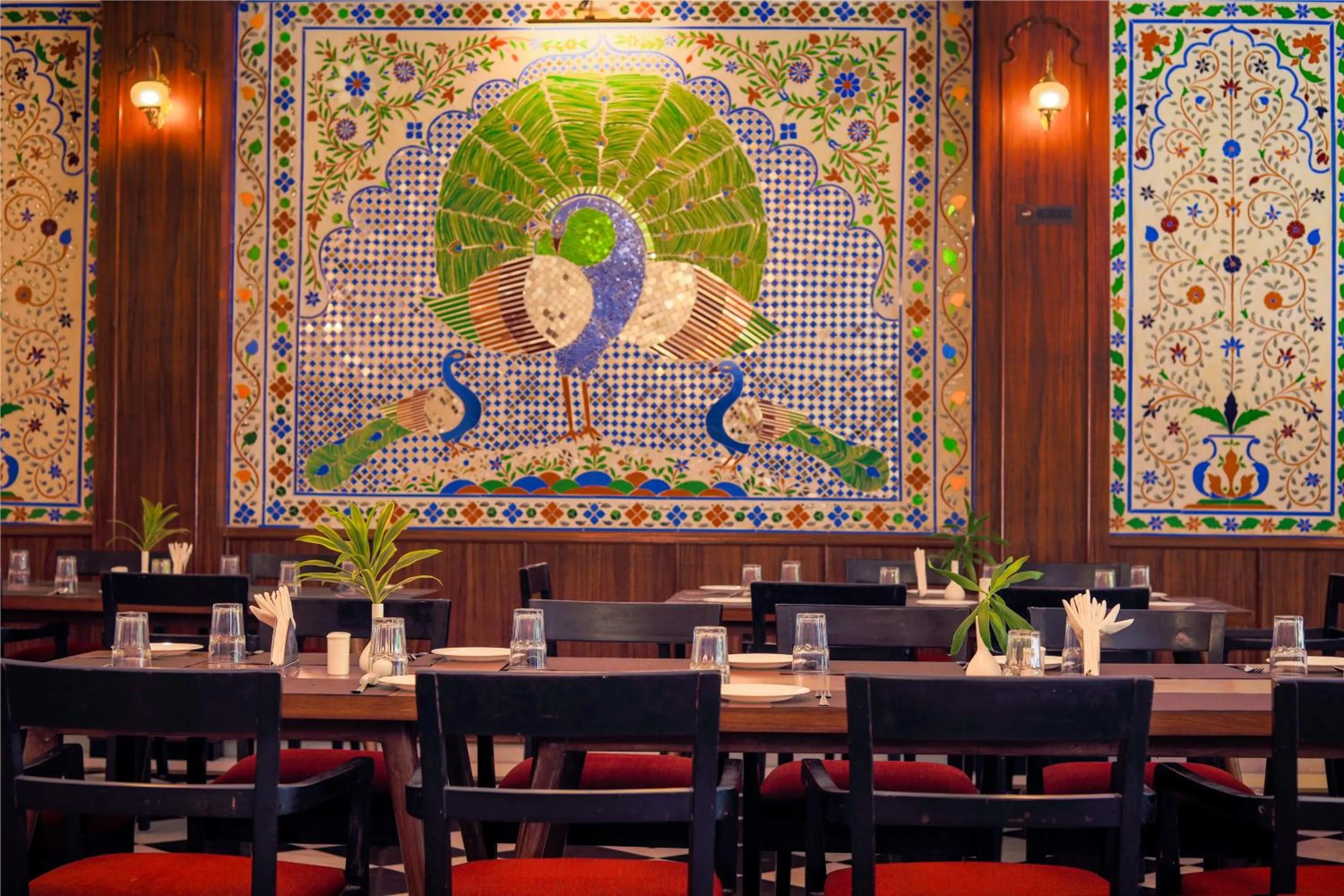 Restaurant/places to eat in Amantra Shilpi Resort & Spa Udaipur