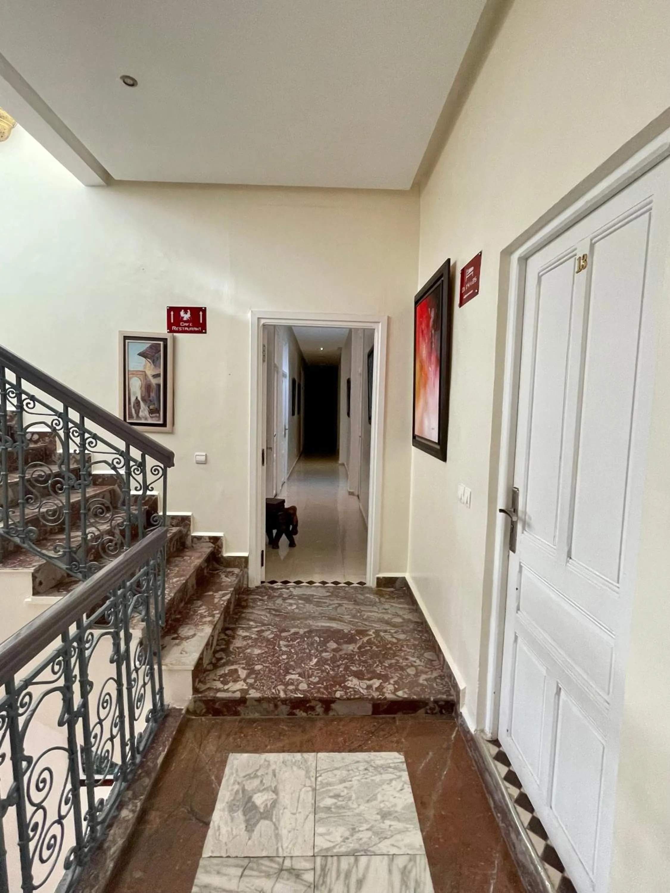 Lobby or reception in Hotel Lutece