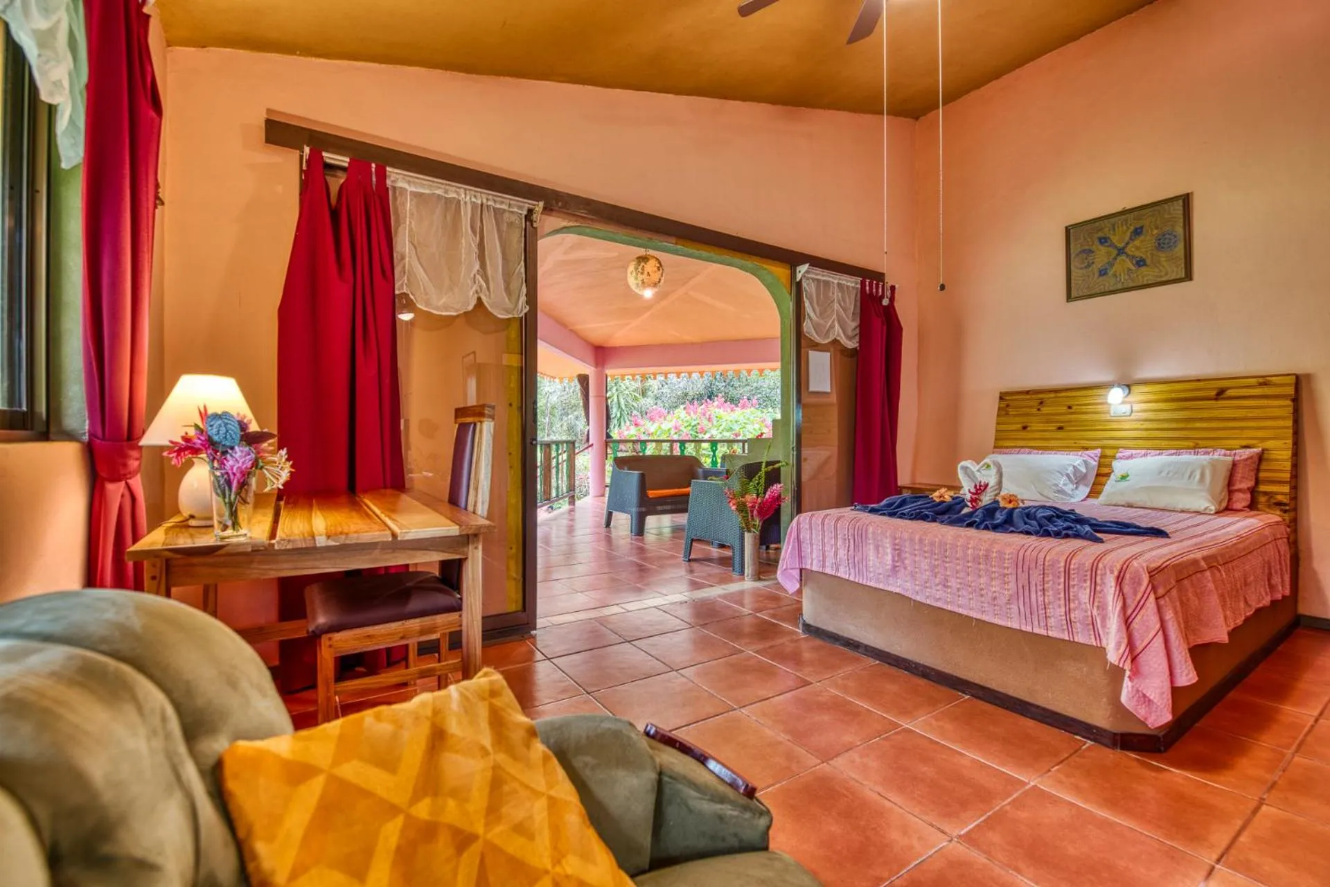 Photo of the whole room in The Goddess Garden Eco-Resort