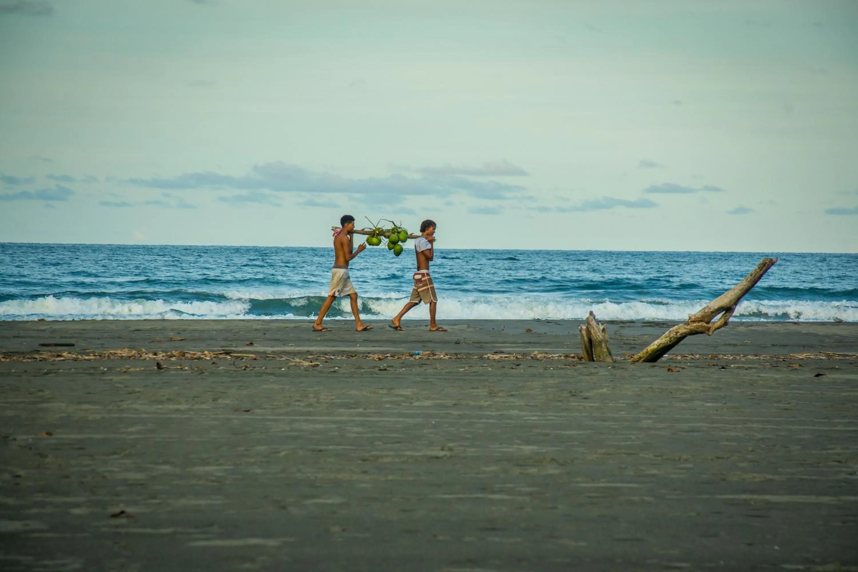 Beach in The Goddess Garden Eco-Resort