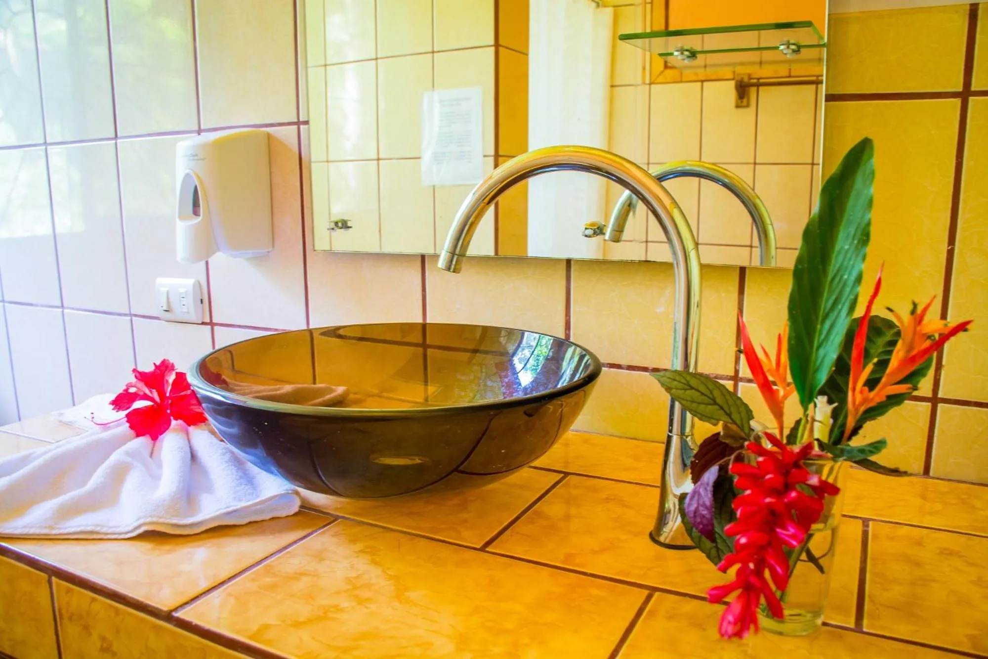 Bathroom in The Goddess Garden Eco-Resort