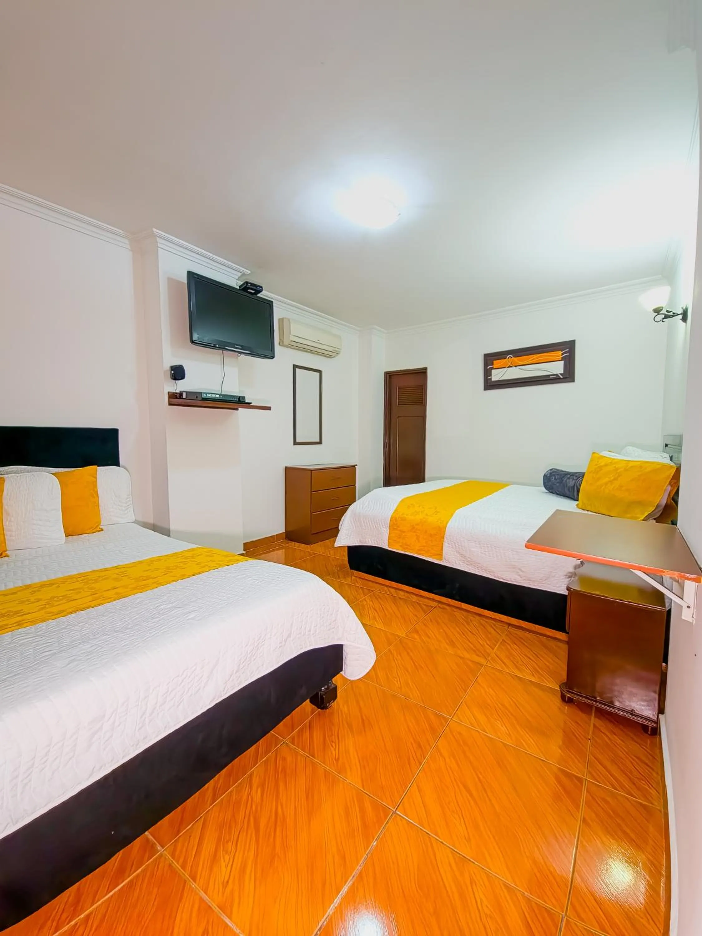 Bed in Hotel Avenida 3 Real en el norte de Cali