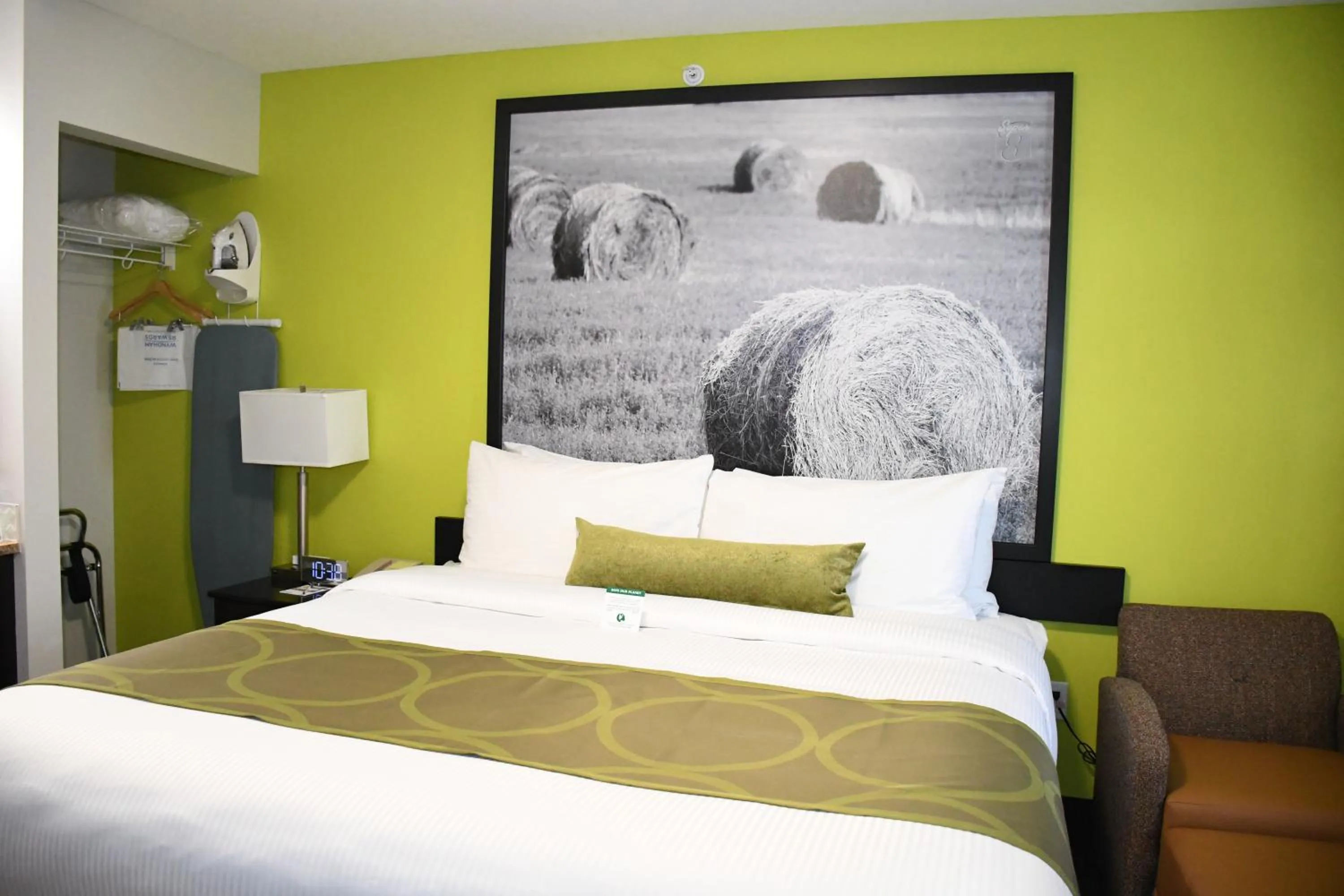 Bed in Super 8 by Wyndham Fort McMurray