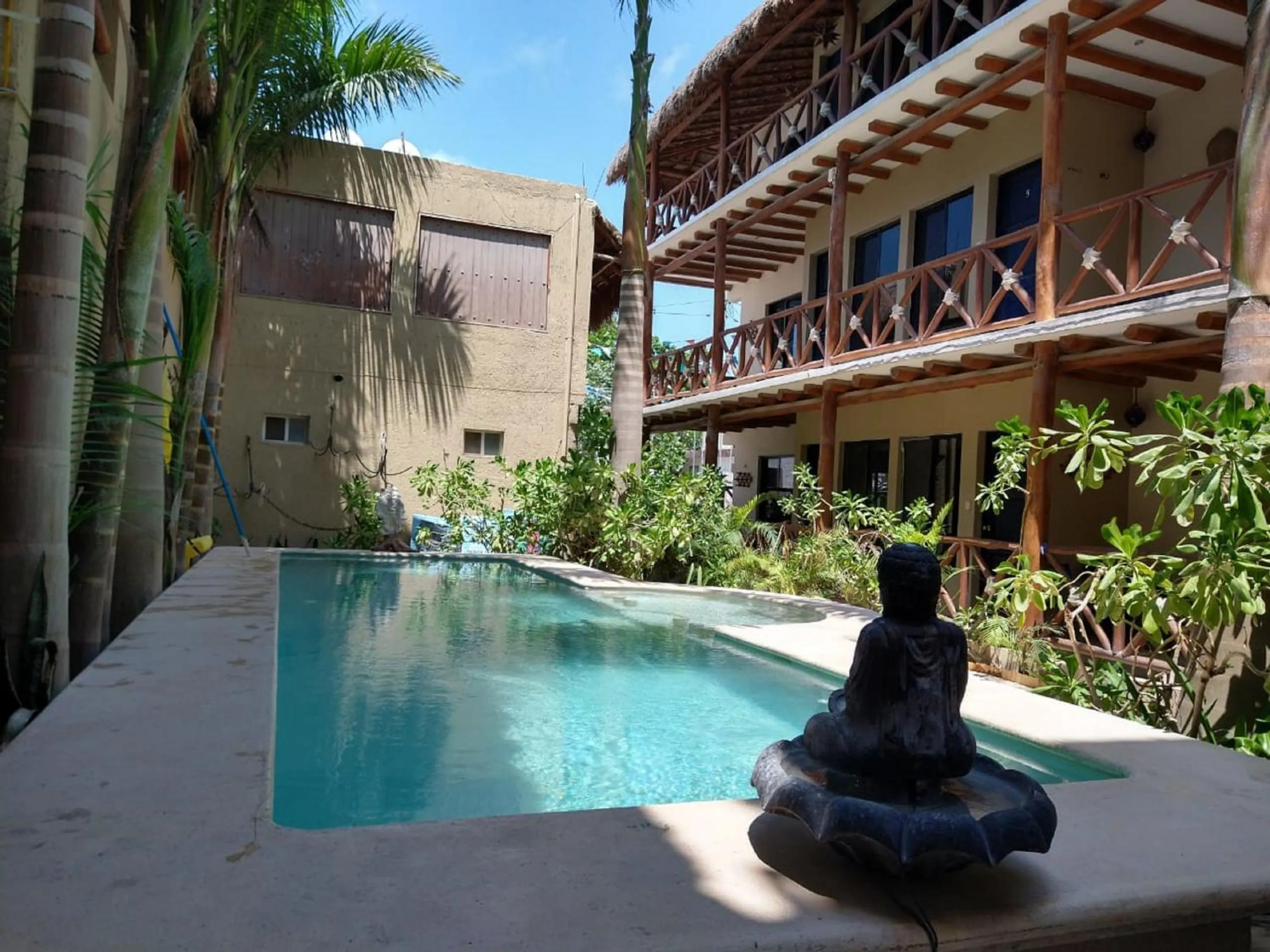 Swimming pool in La Constanza de Rulo