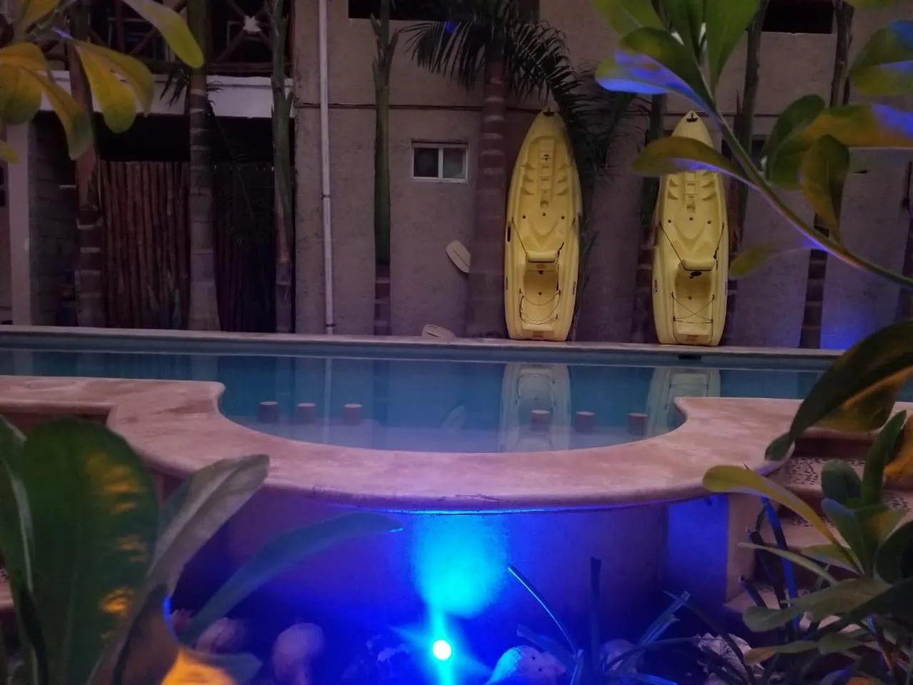 Swimming pool in La Constanza de Rulo