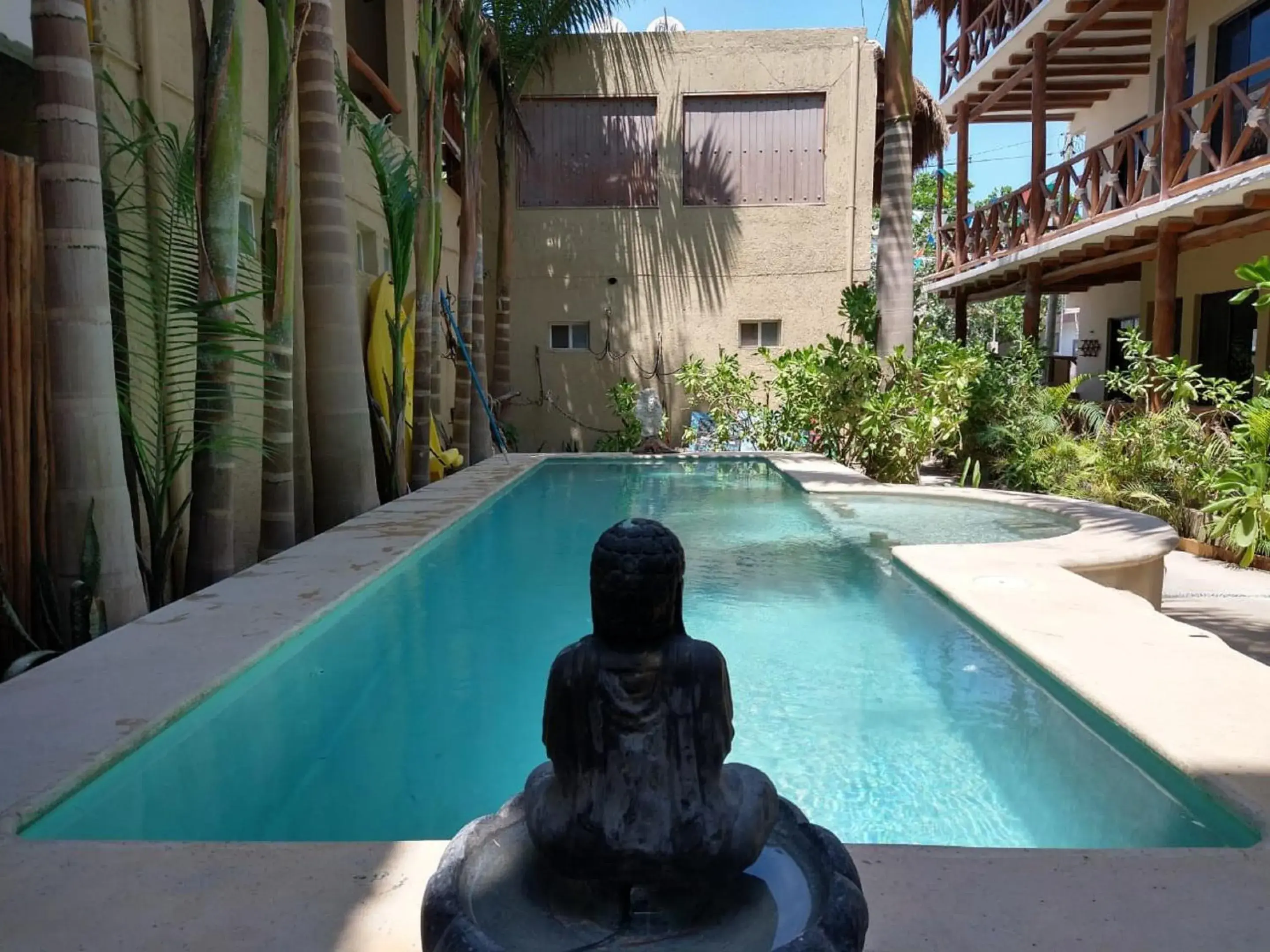 Swimming pool in La Constanza de Rulo Swimming pool in La Constanza de Rulo