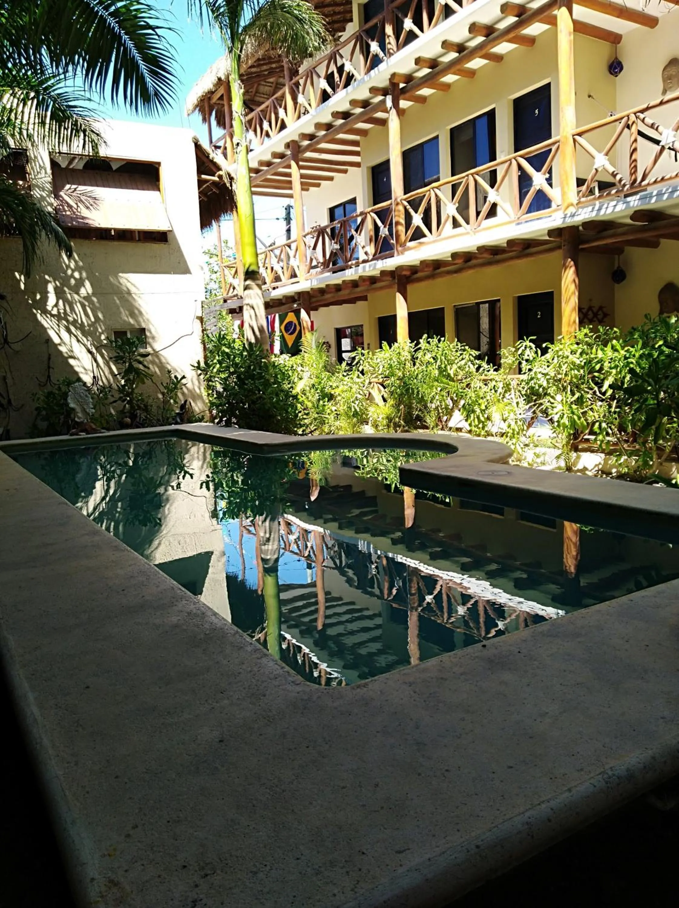 Swimming pool in La Constanza de Rulo