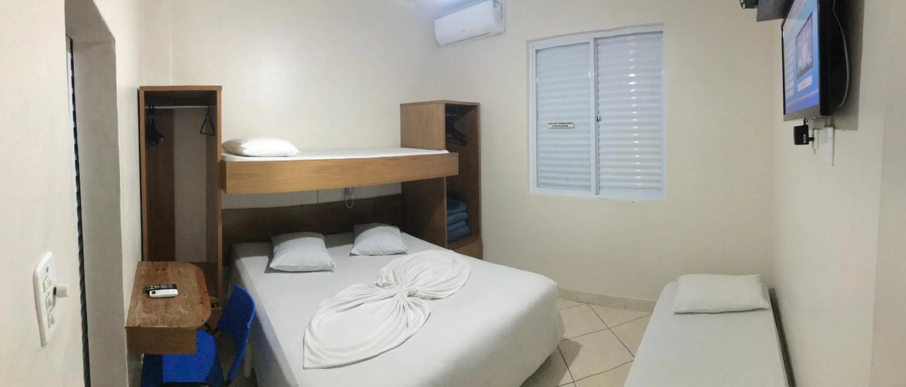 Bed in Casarão Hotel