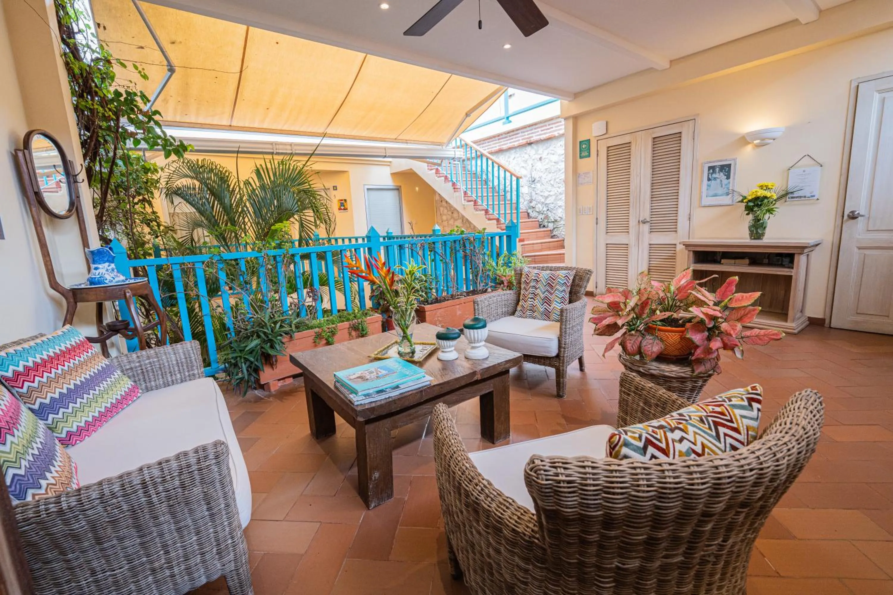 Living room in Posada La Fe