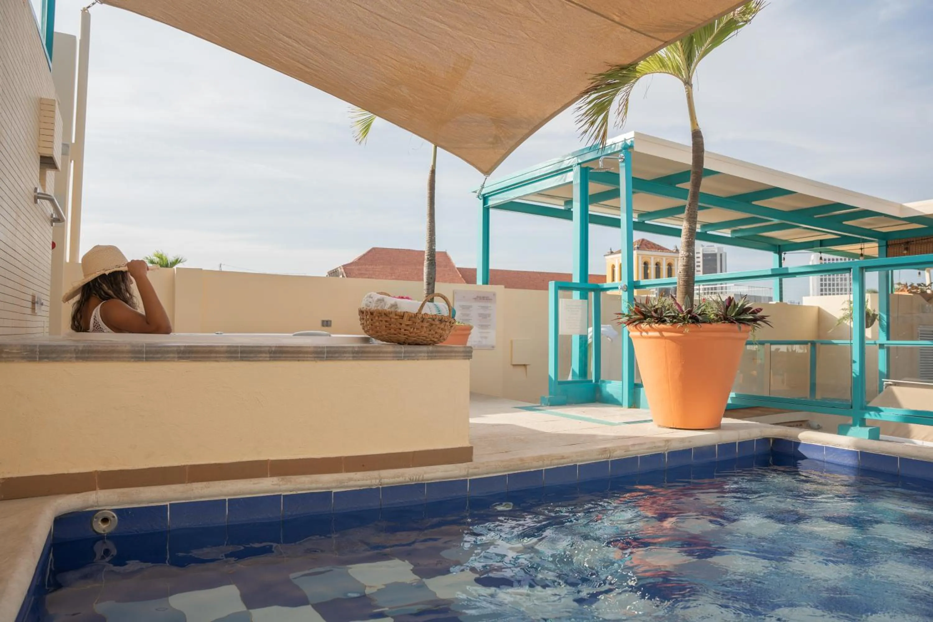 Hot Tub in Posada La Fe