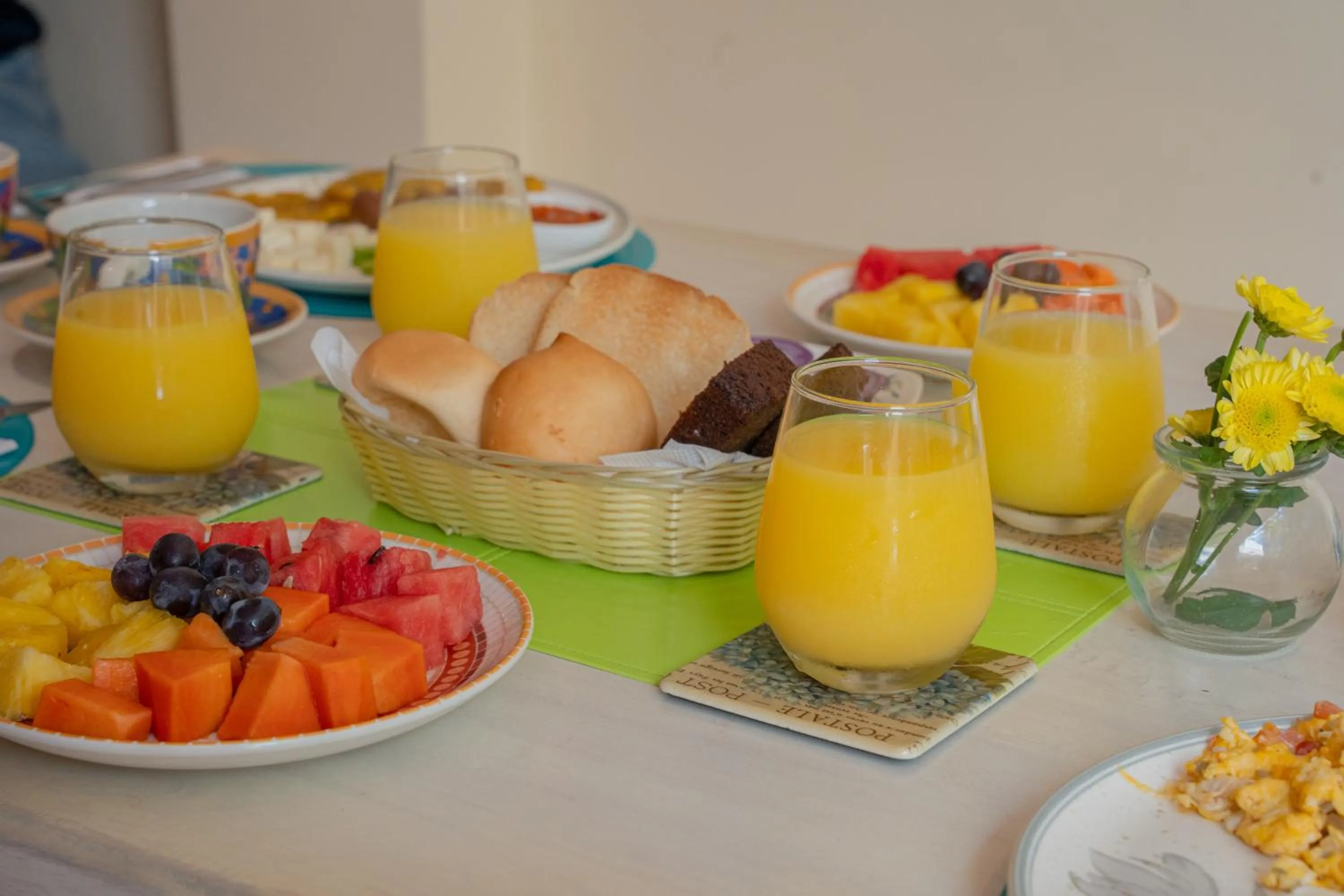 Breakfast in Posada La Fe