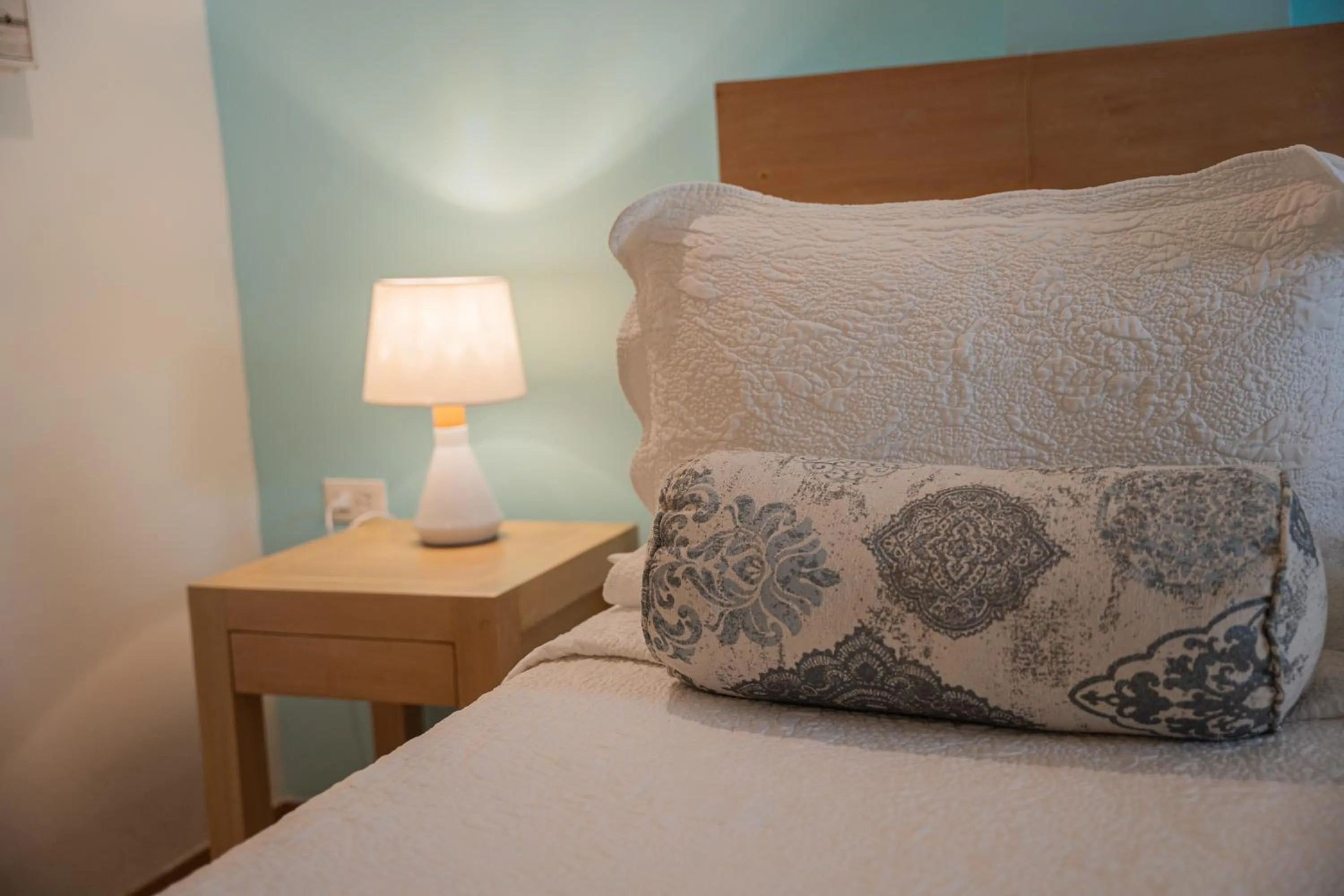Decorative detail, Bed in Posada La Fe