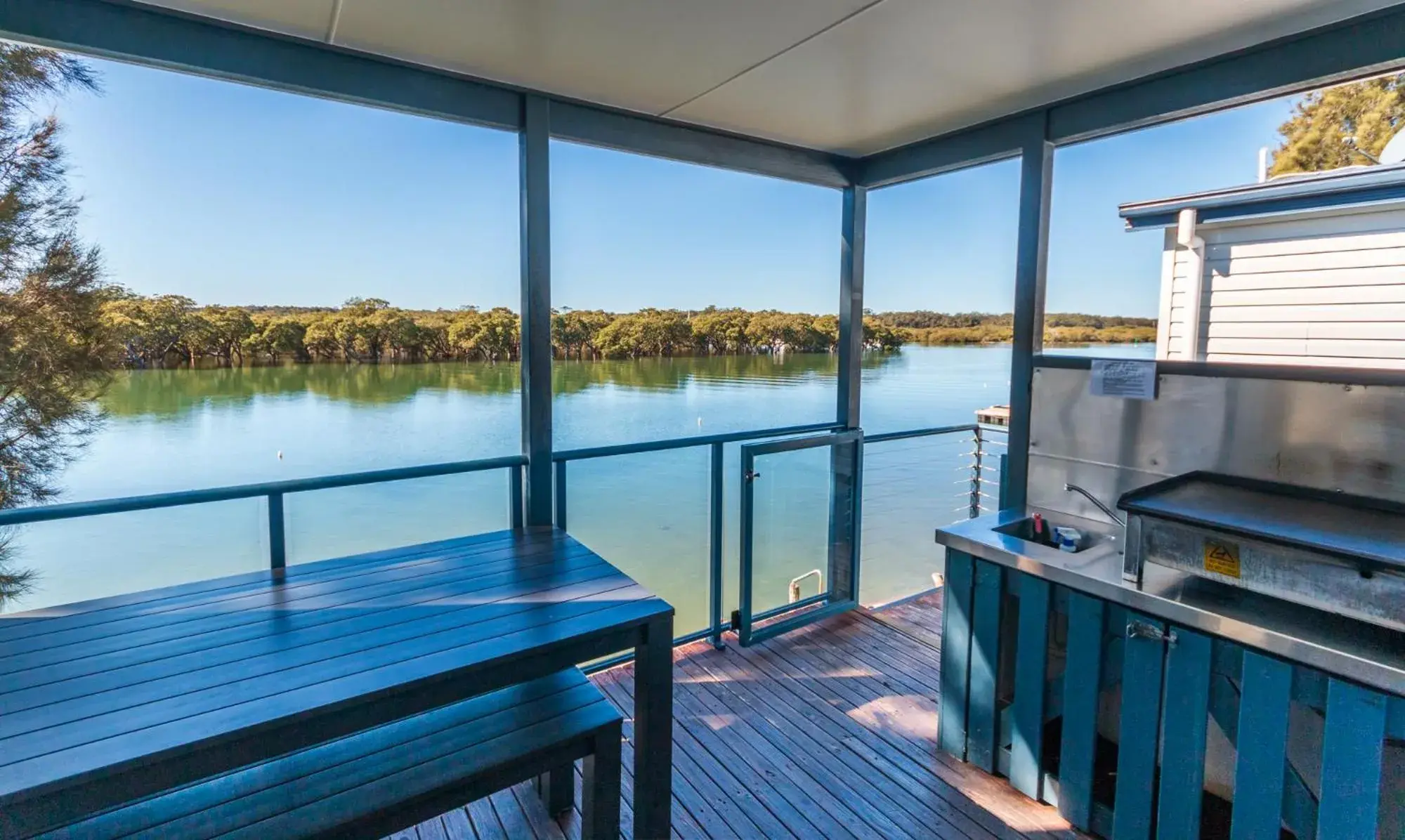 Large Two-Bedroom Deluxe Waterfront Villa with Spa Bath - 11 in Tasman Holiday Parks - Jervis Bay Large Two-Bedroom Deluxe Waterfront Villa with Spa Bath - 11 in Tasman Holiday Parks - Jervis Bay