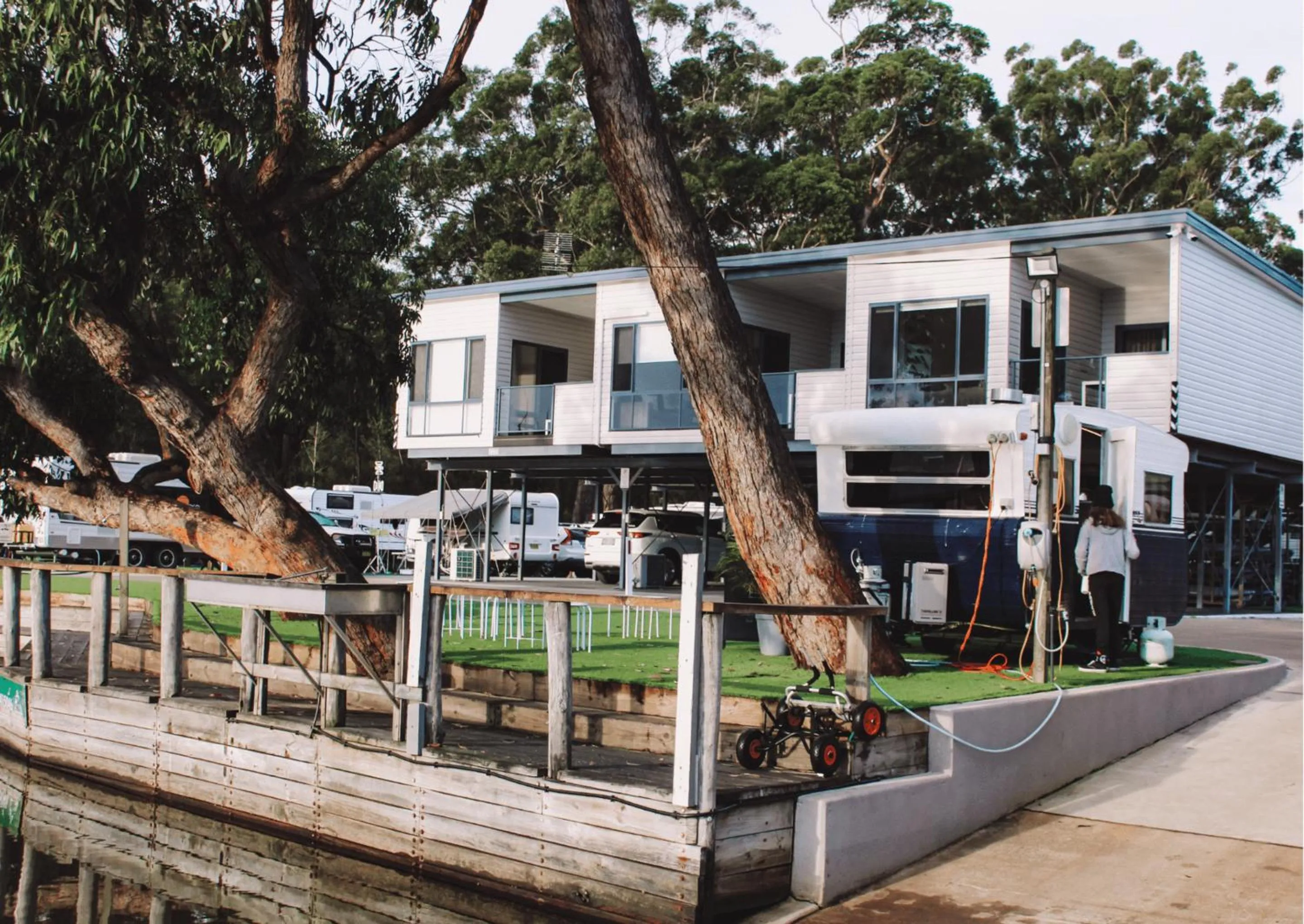 Two-Bedroom Premium Waterfront Apartment  in Tasman Holiday Parks - Jervis Bay