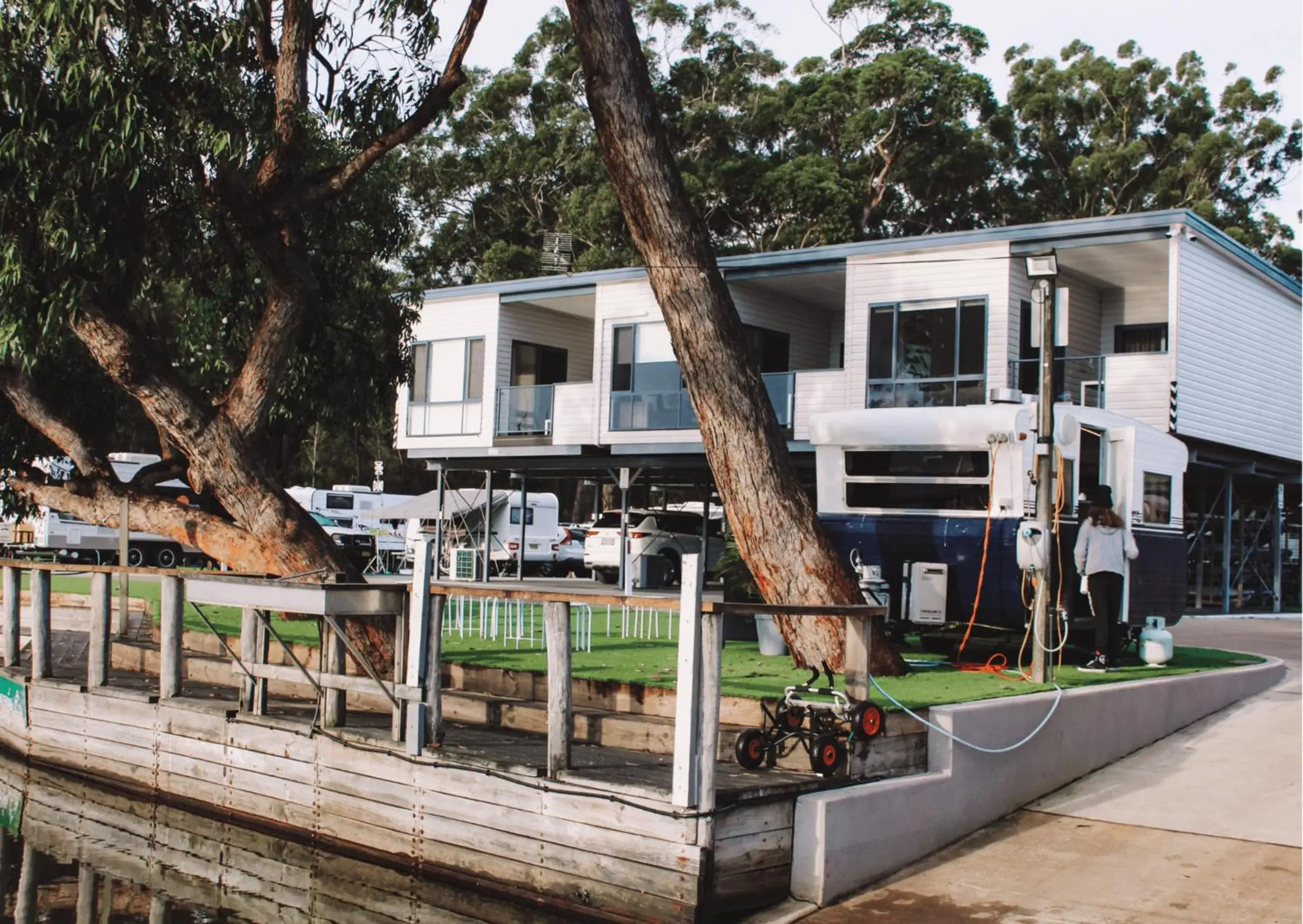 Two-Bedroom Premium Waterfront Apartment in Tasman Holiday Parks - Jervis Bay Two-Bedroom Premium Waterfront Apartment in Tasman Holiday Parks - Jervis Bay