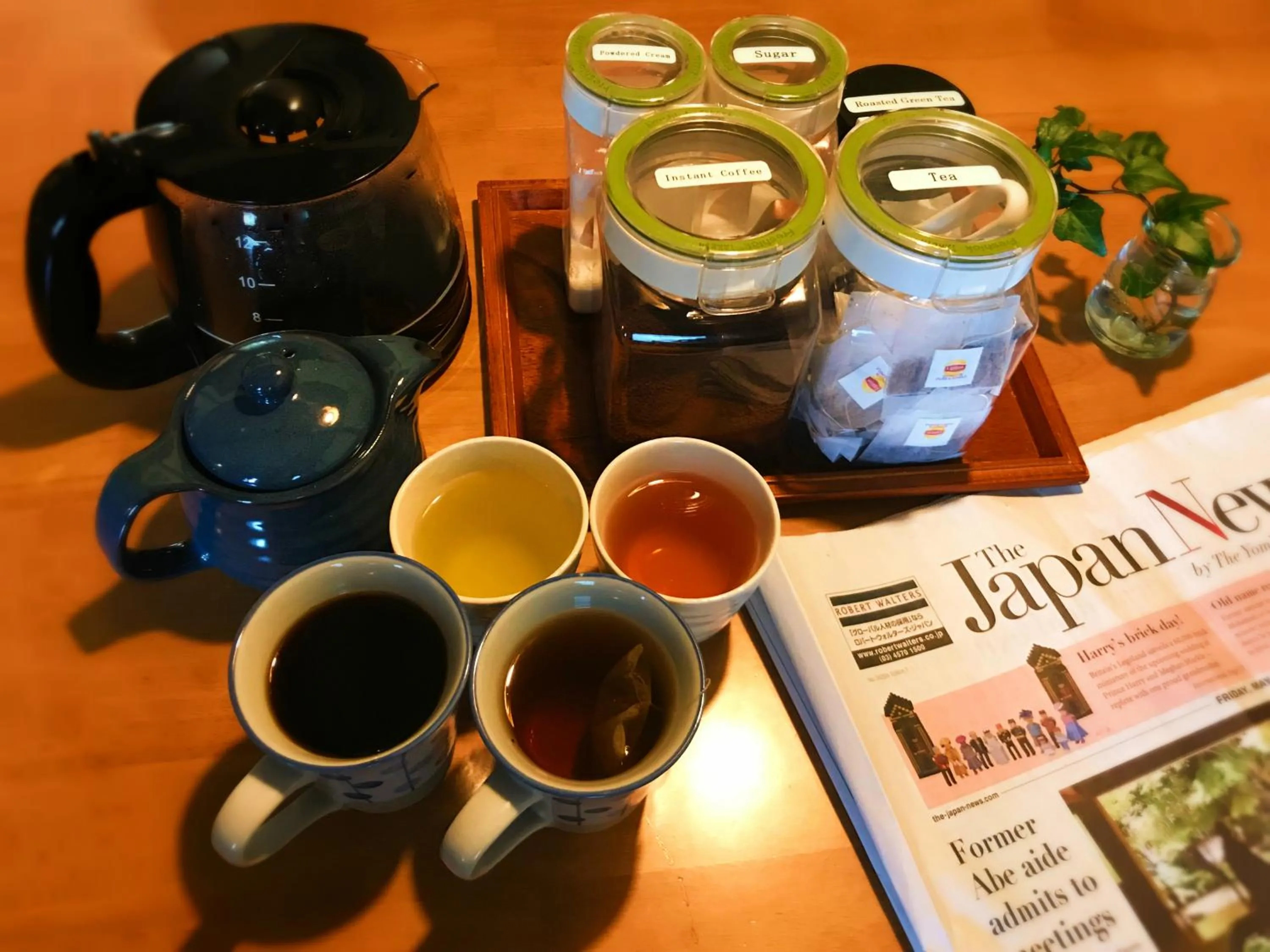 Non alcoholic drinks in K&#x27;s House Takayama Oasis [2nd K&#x27;s Hostel]