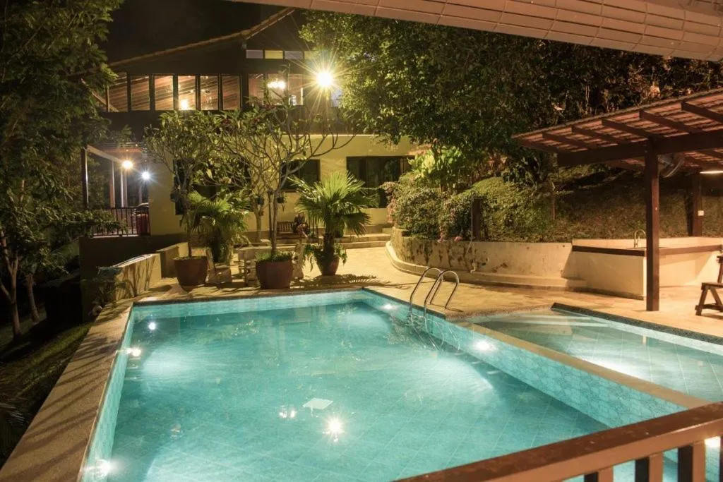 Pool view in De Serenity - Exclusive Jungle Retreat