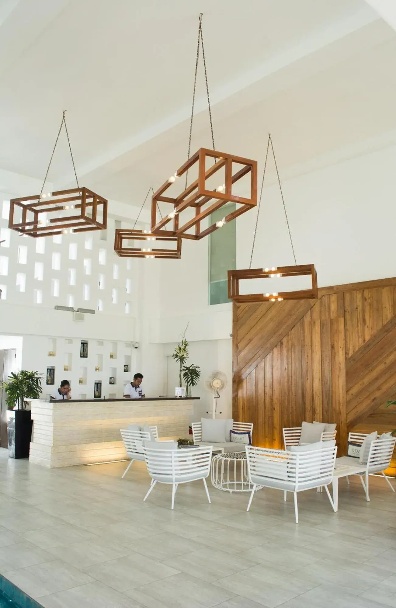 Lobby or reception in Coast Boracay Lobby or reception in Coast Boracay