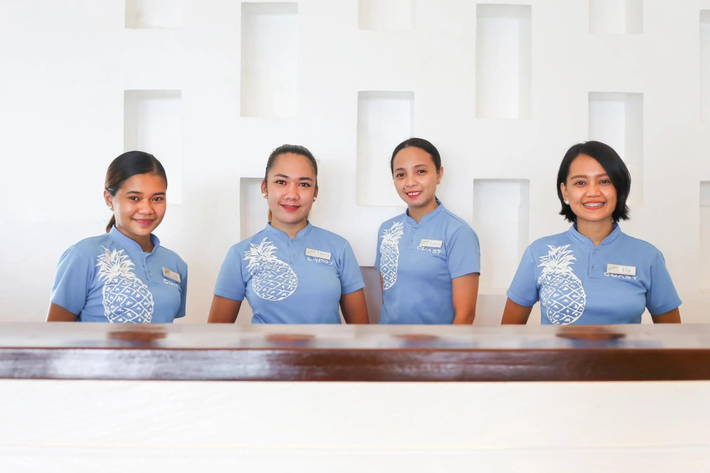 Staff in Coast Boracay