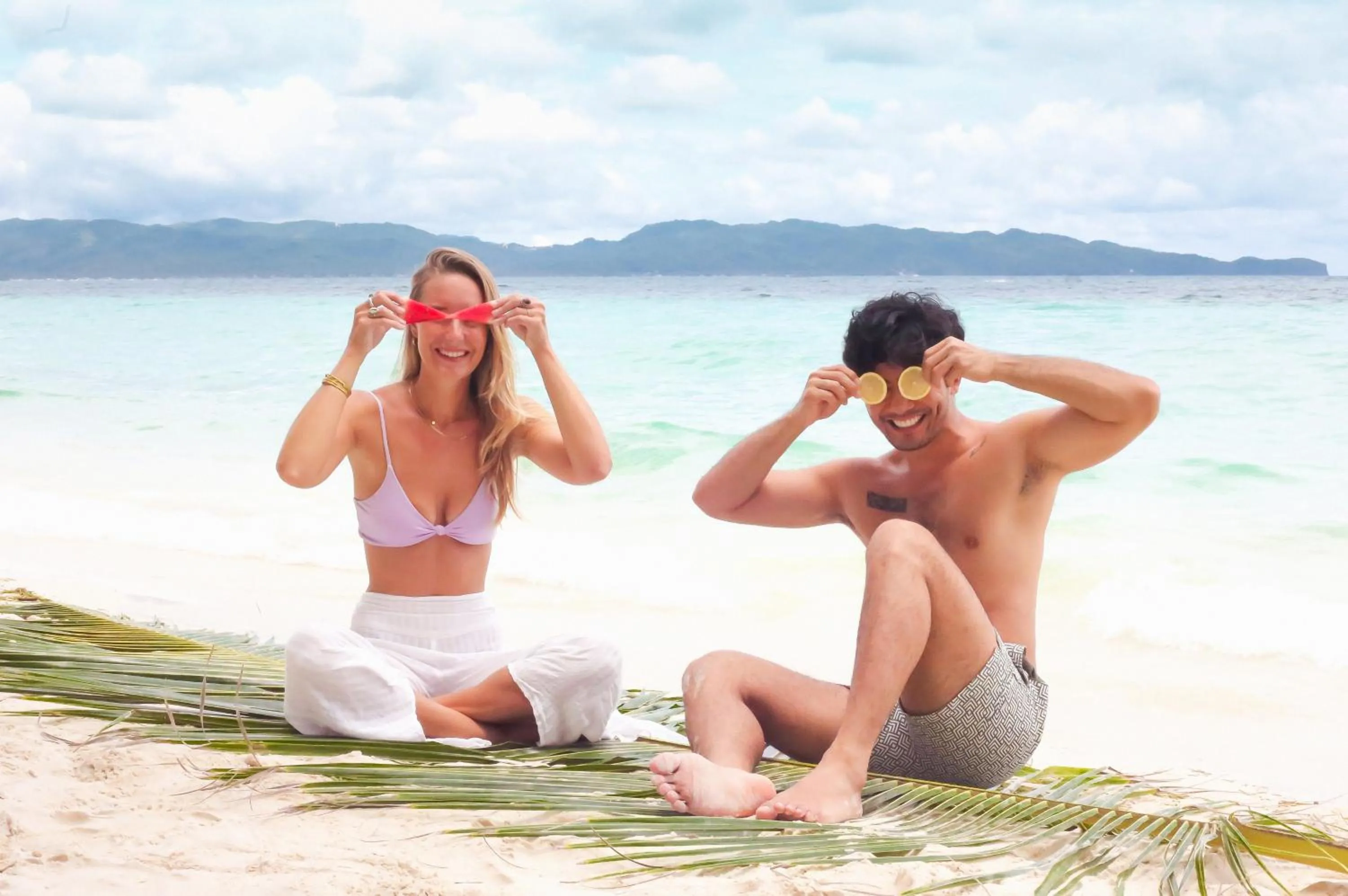 Beach in Coast Boracay