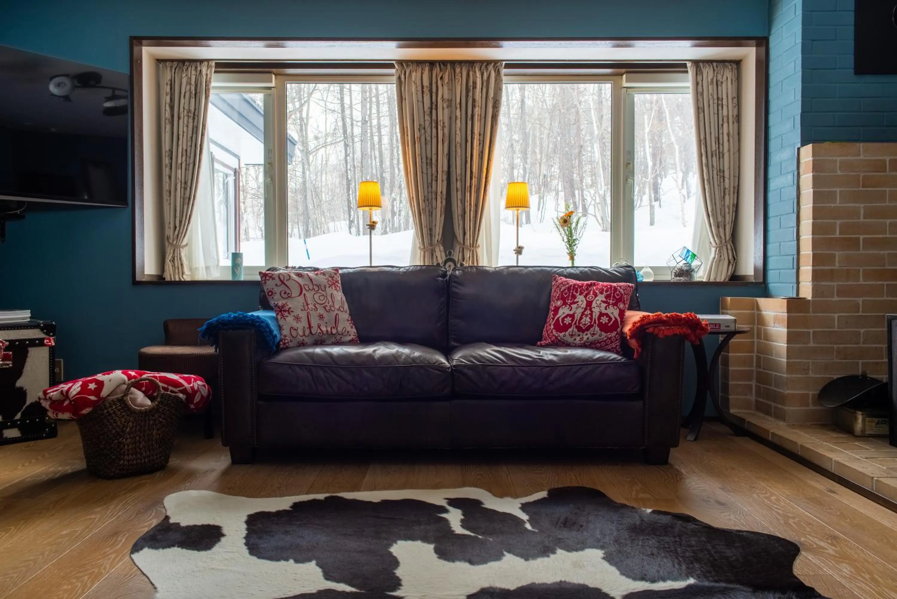 Living room in White Rose Inn