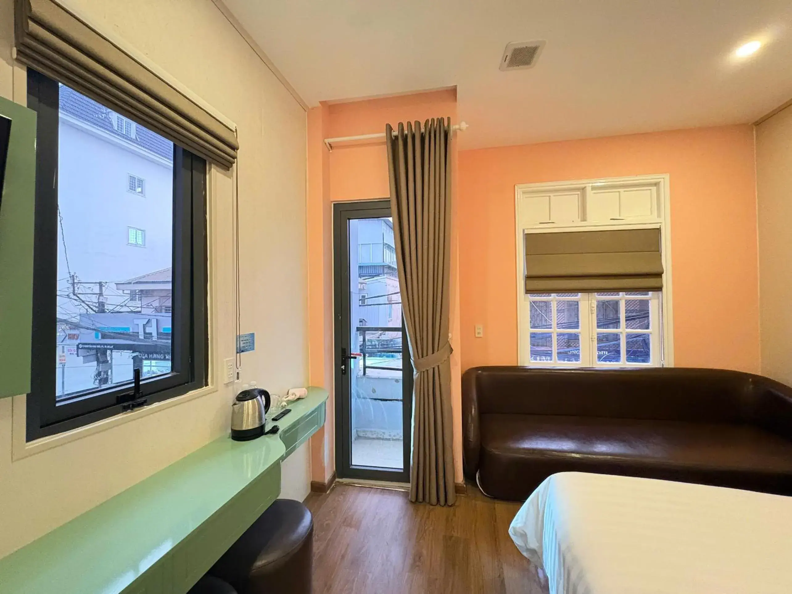 Bed in Tuyết Mai Hotel Bed in Tuyết Mai Hotel