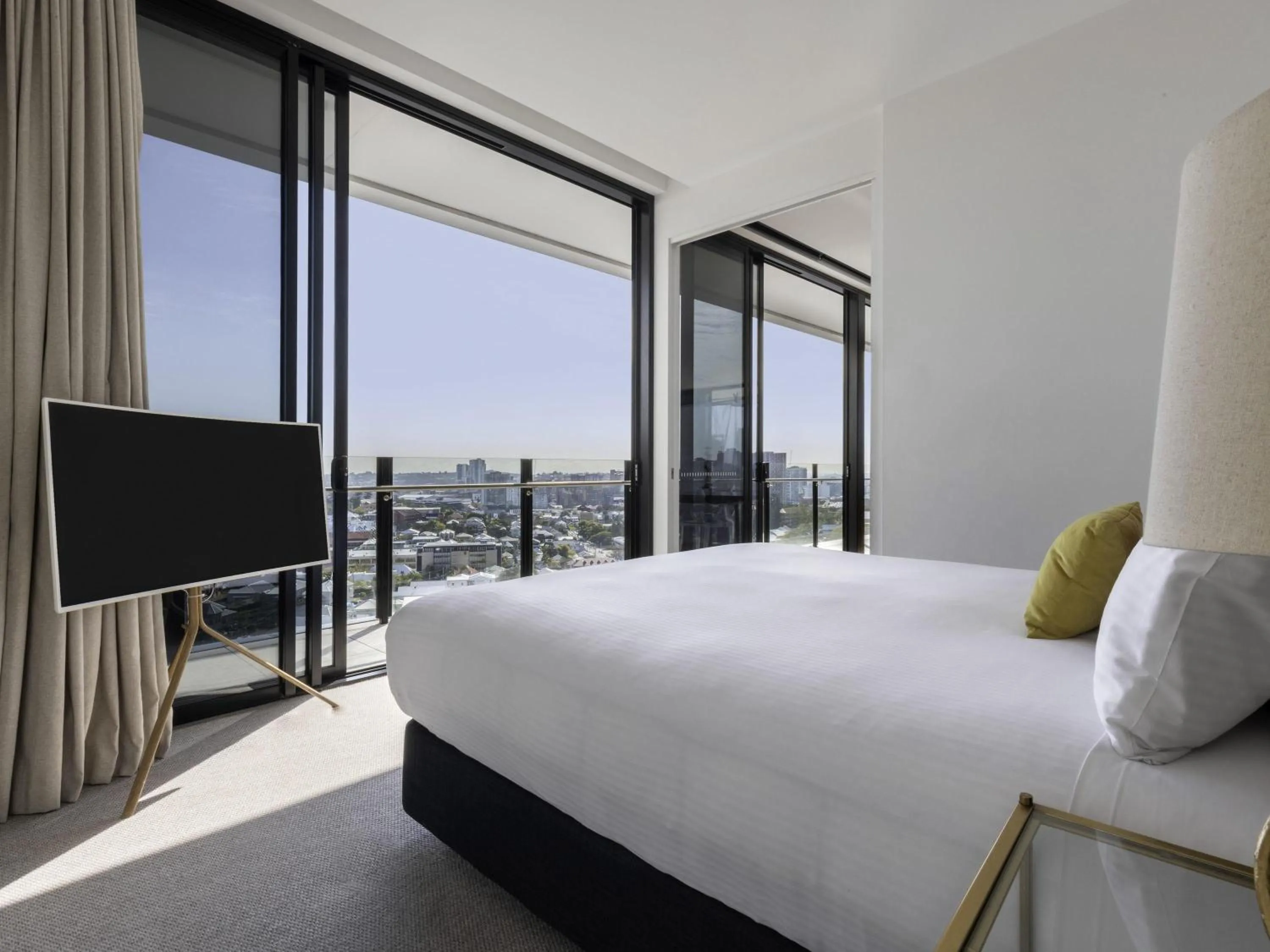 Bedroom, Bed in The Johnson Brisbane - Art Series