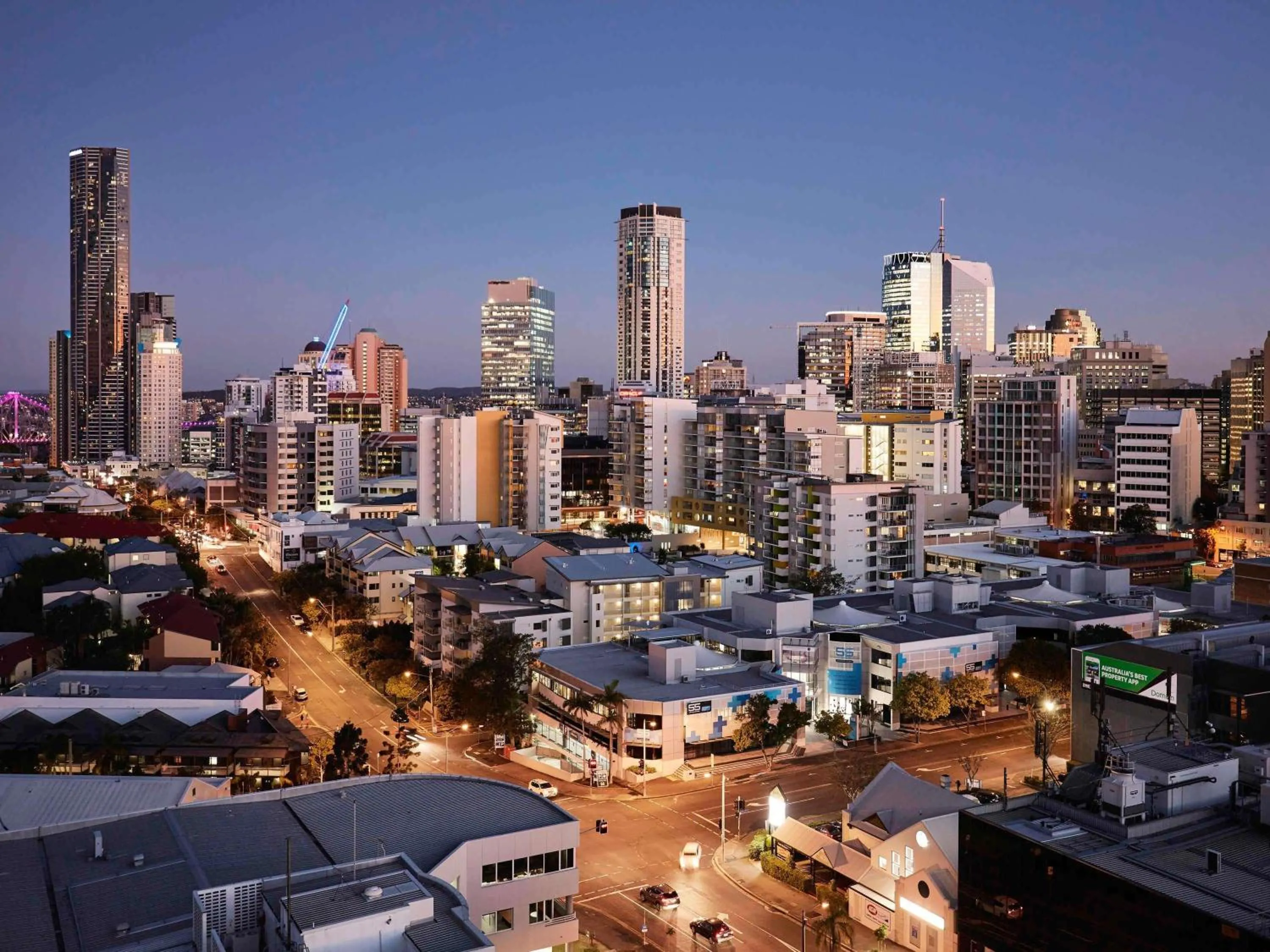 Property building in The Johnson Brisbane - Art Series