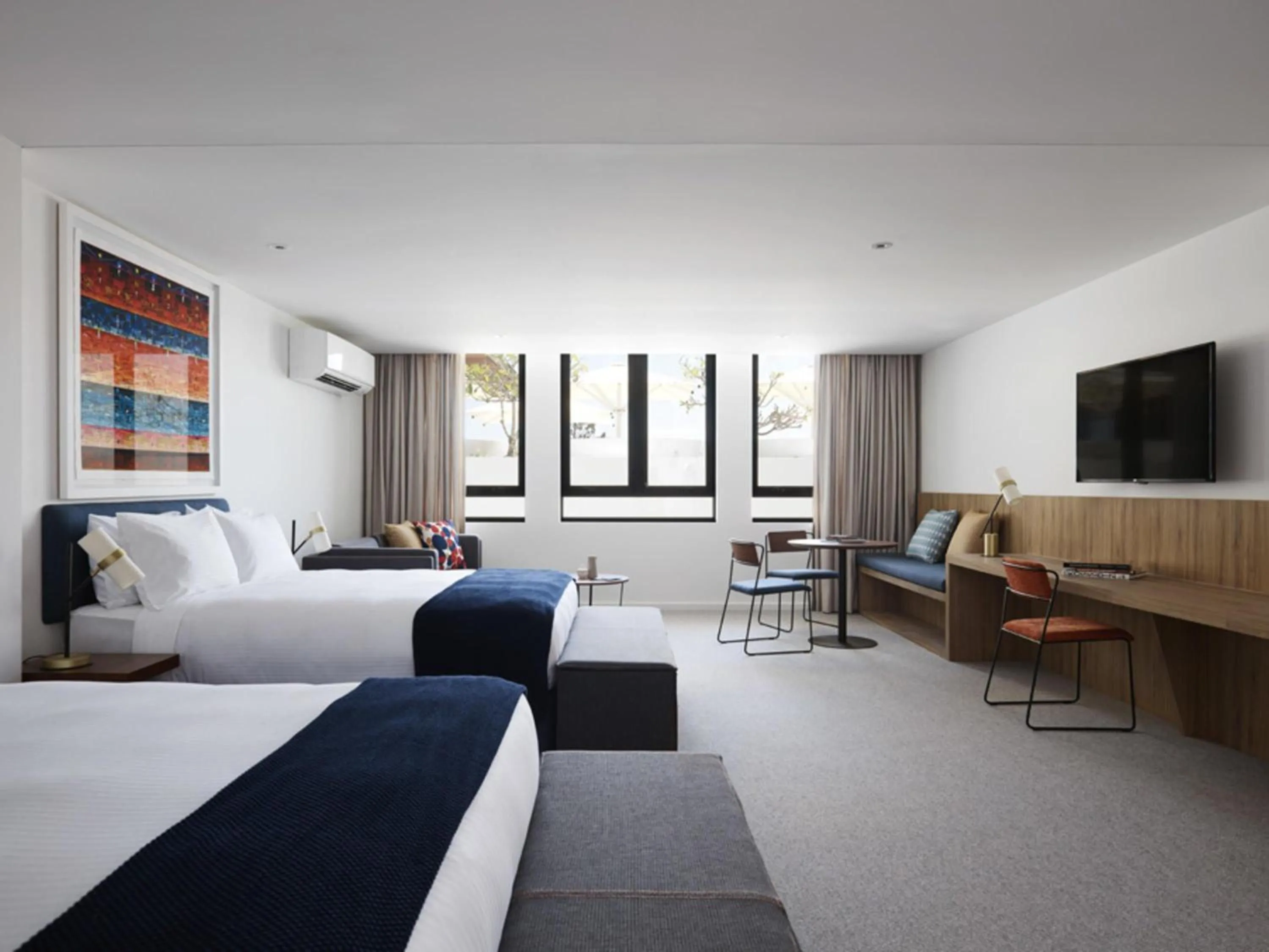 Bedroom, Bed in The Johnson Brisbane - Art Series