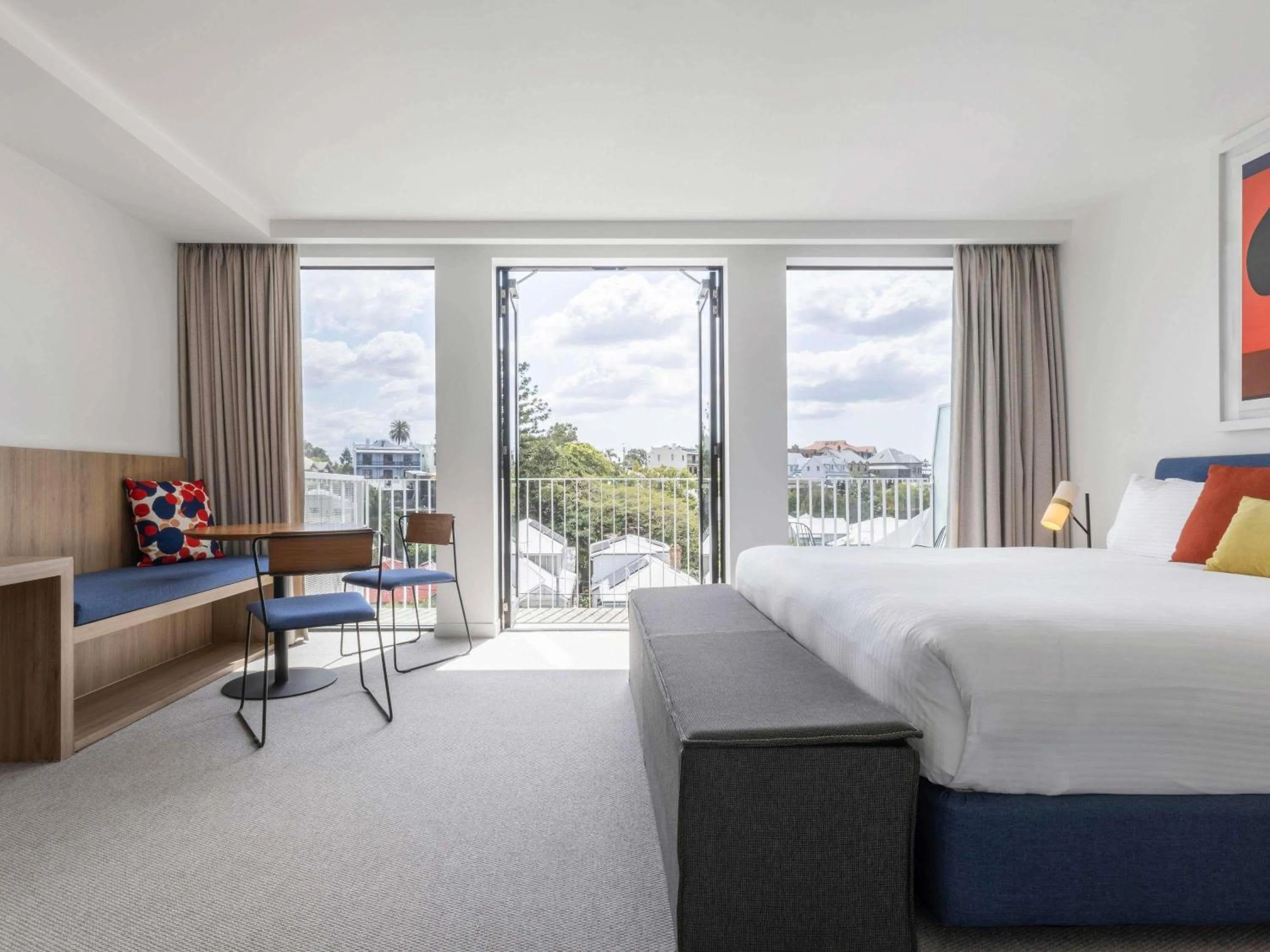 Bedroom, Bed in The Johnson Brisbane - Art Series