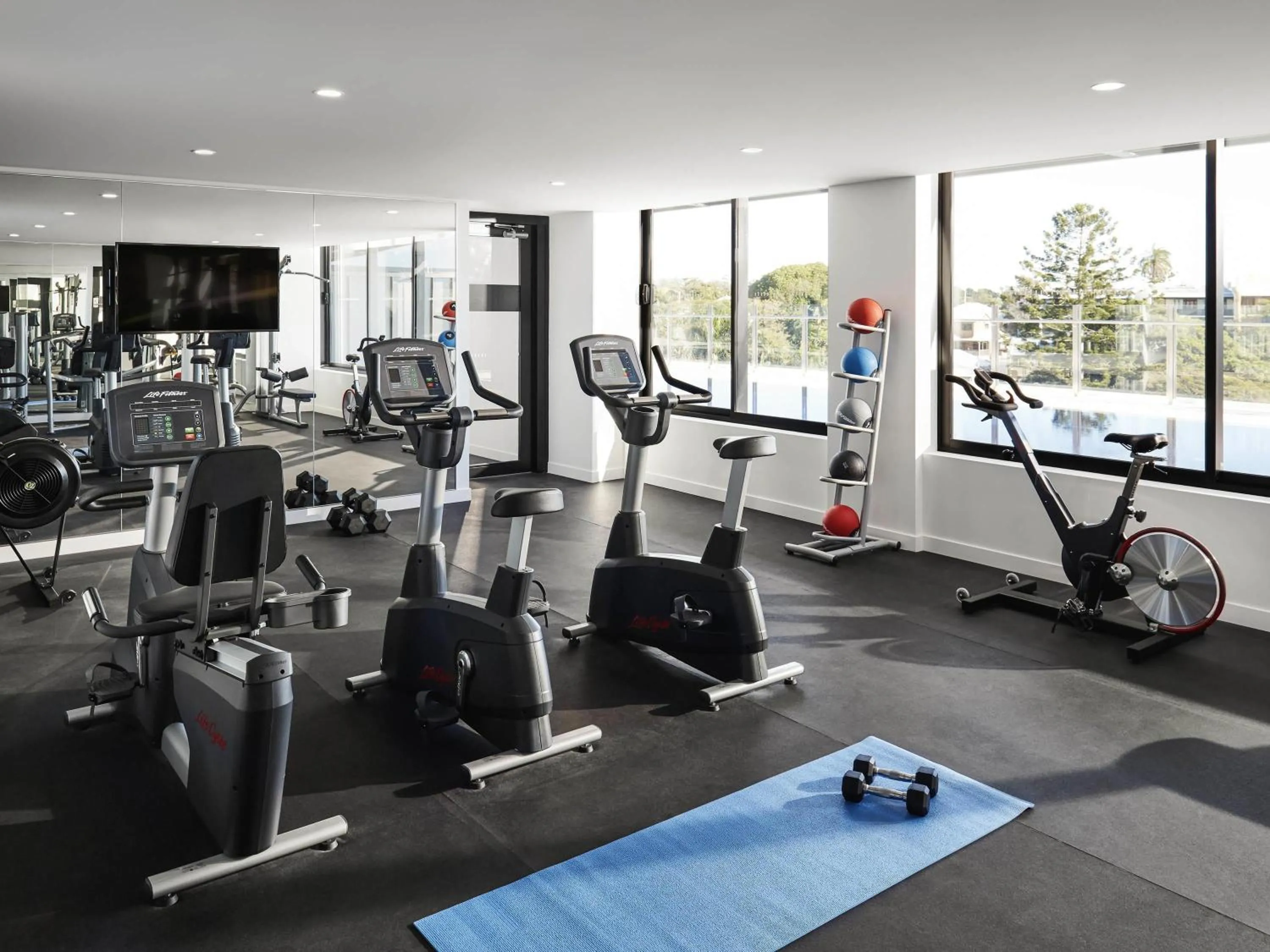 Fitness centre/facilities in The Johnson Brisbane - Art Series