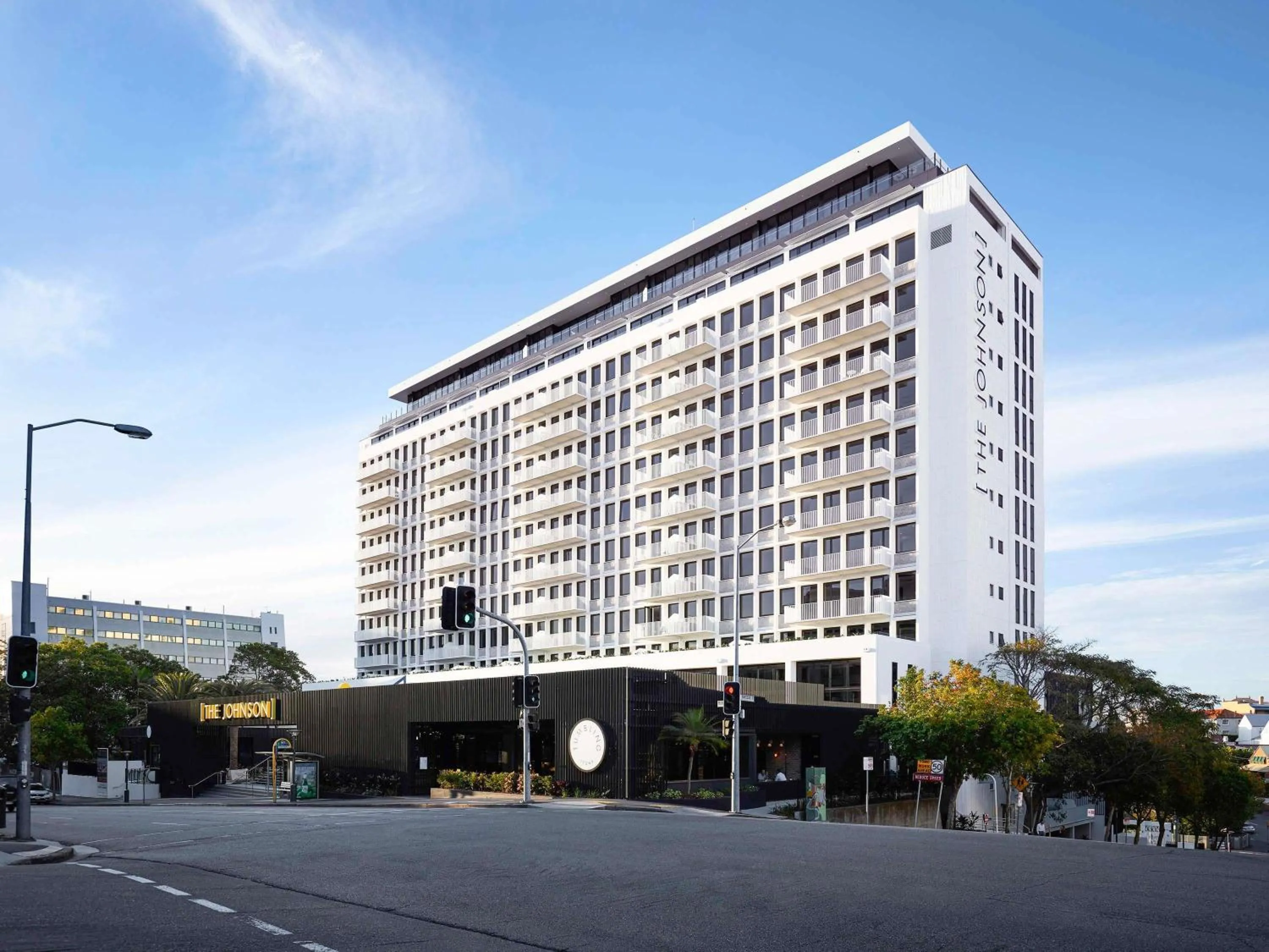 Property building in The Johnson Brisbane - Art Series