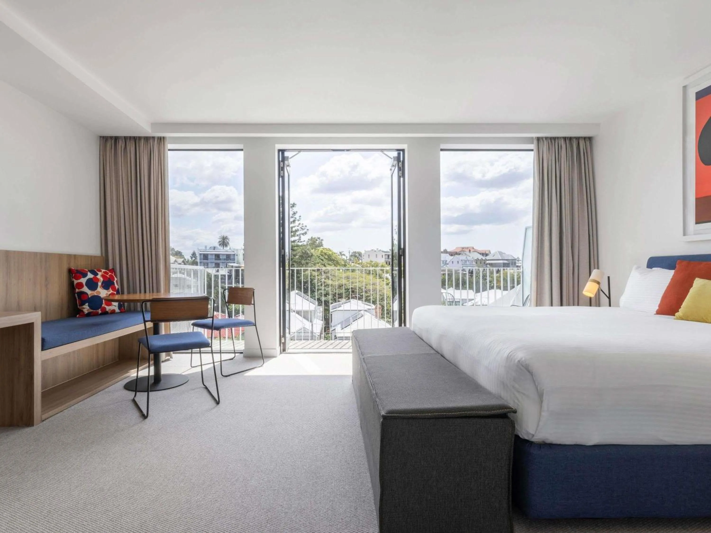 Bedroom, Bed in The Johnson Brisbane - Art Series