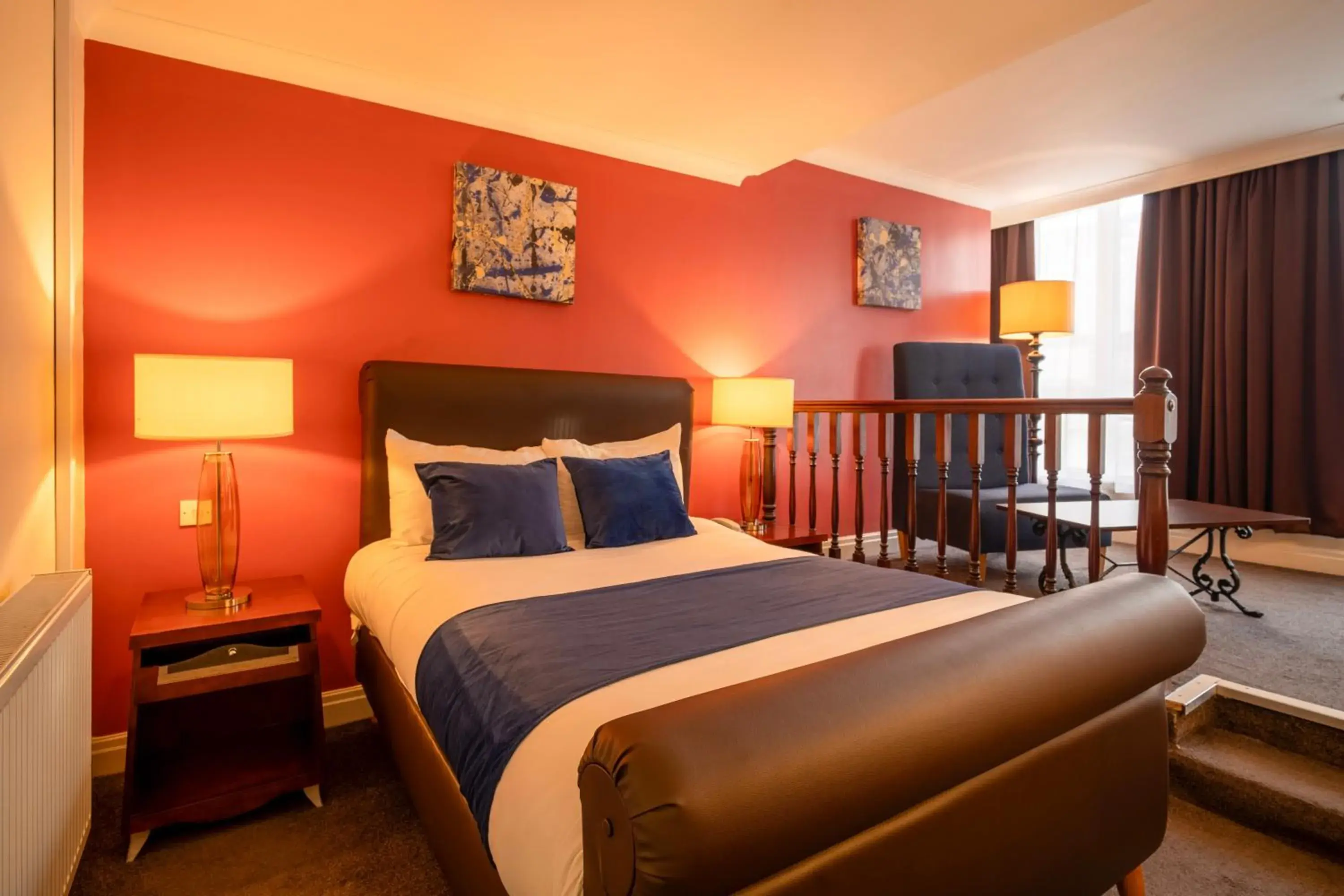 Bed in Sachas Hotel Manchester Bed in Sachas Hotel Manchester