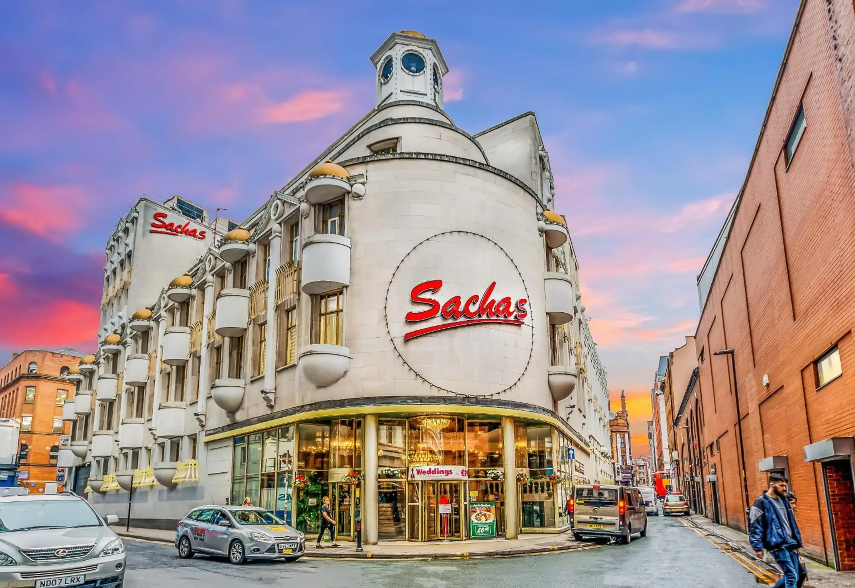 Property building in Sachas Hotel Manchester Property building in Sachas Hotel Manchester