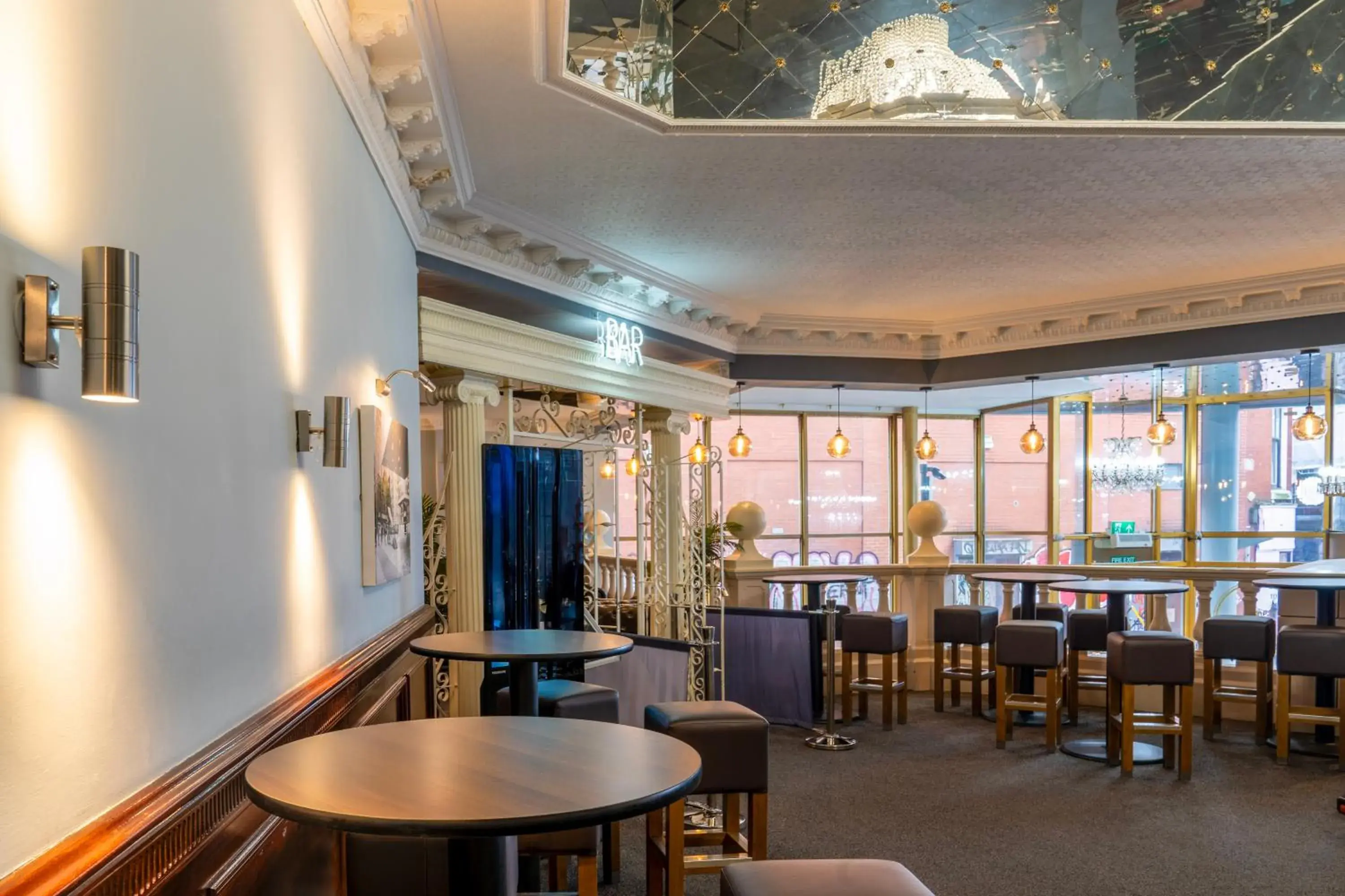 Lobby or reception in Sachas Hotel Manchester Lobby or reception in Sachas Hotel Manchester