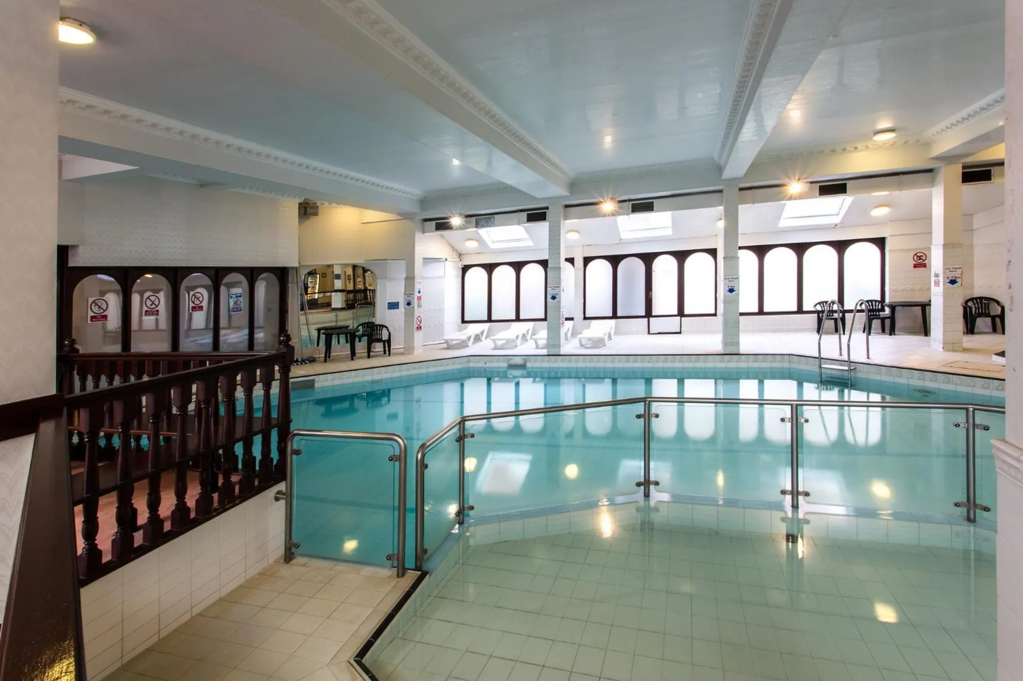Swimming pool in Britannia Country House Hotel & Spa