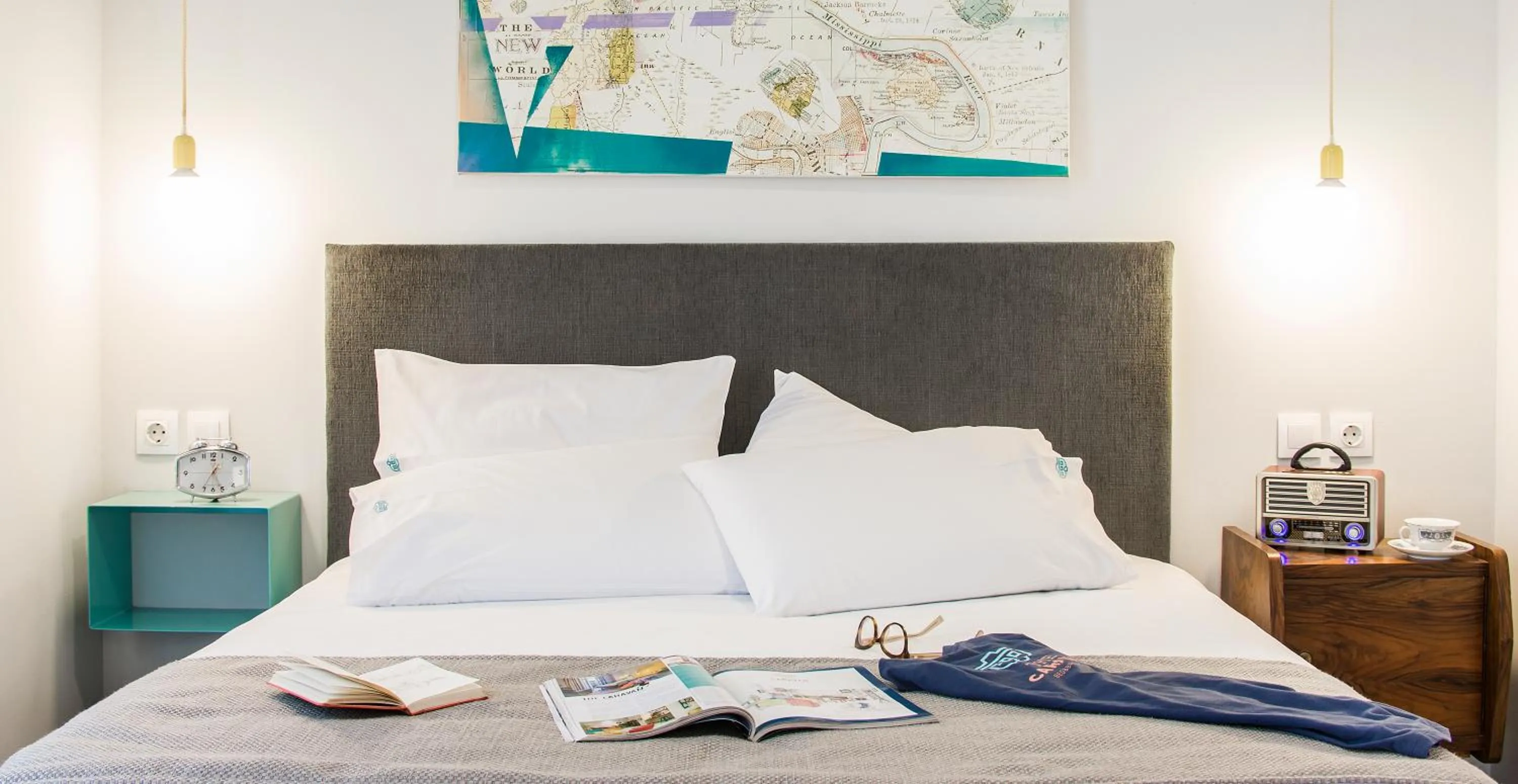 Bedroom, Bed in The Caravan