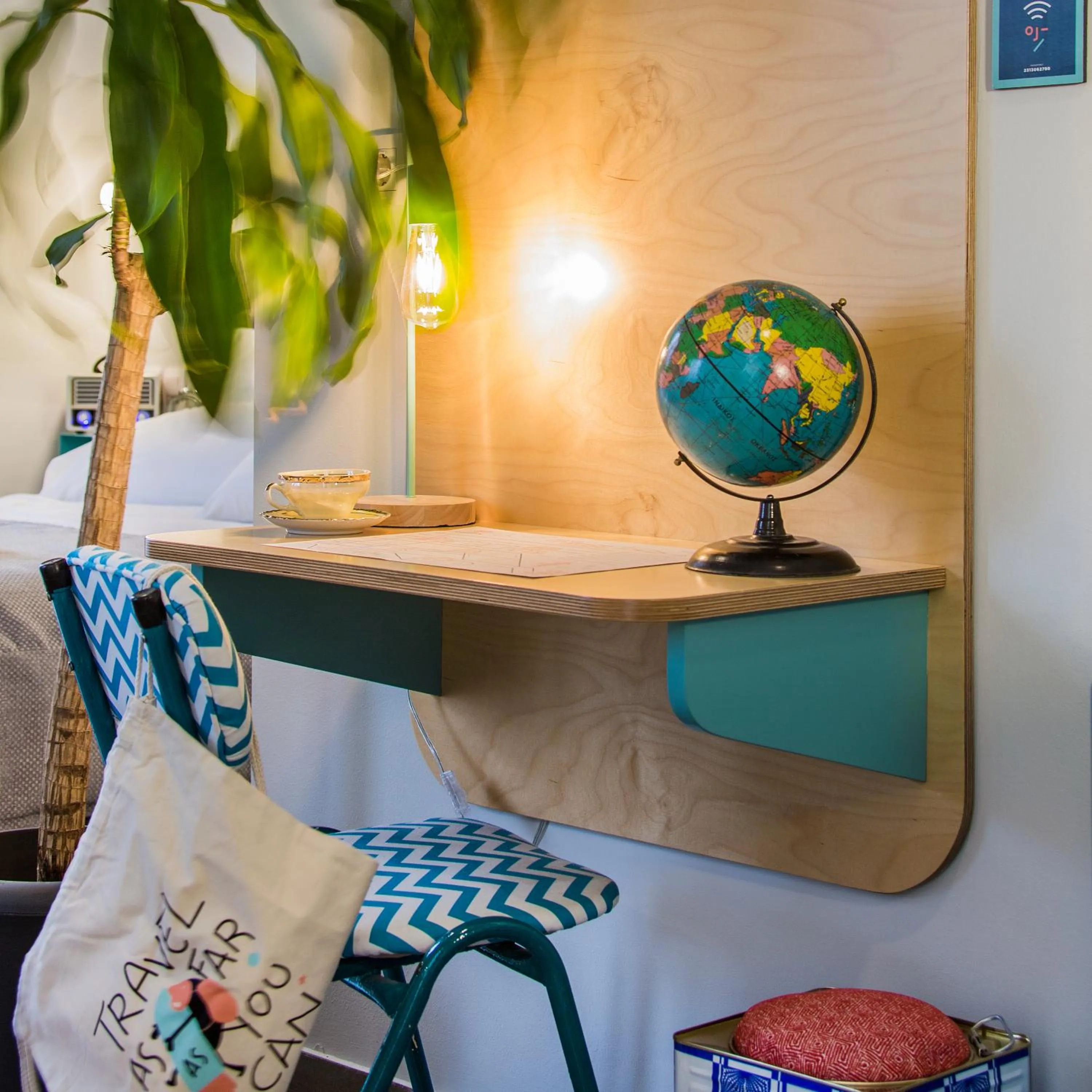 Bedroom in The Caravan