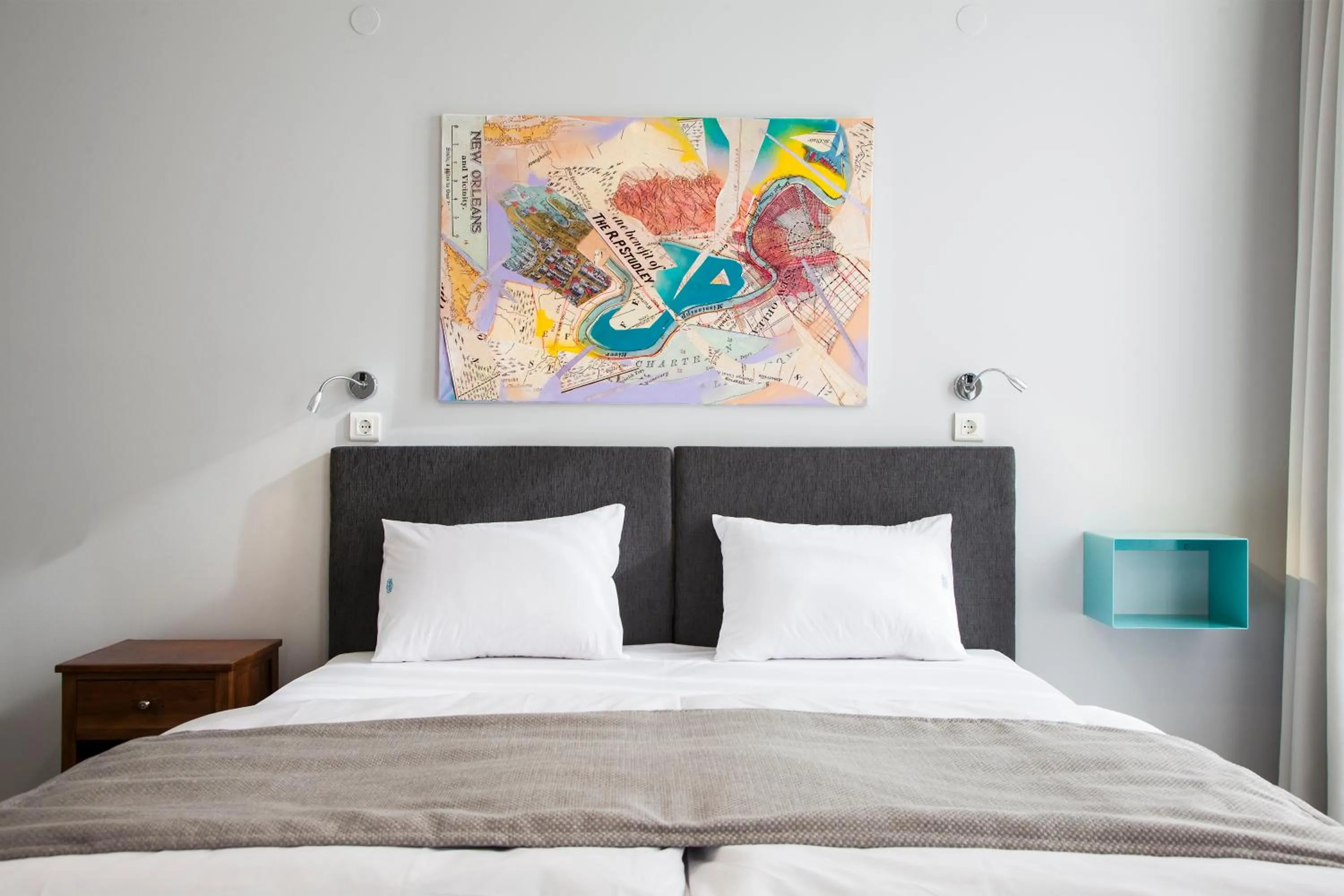 Bedroom, Bed in The Caravan