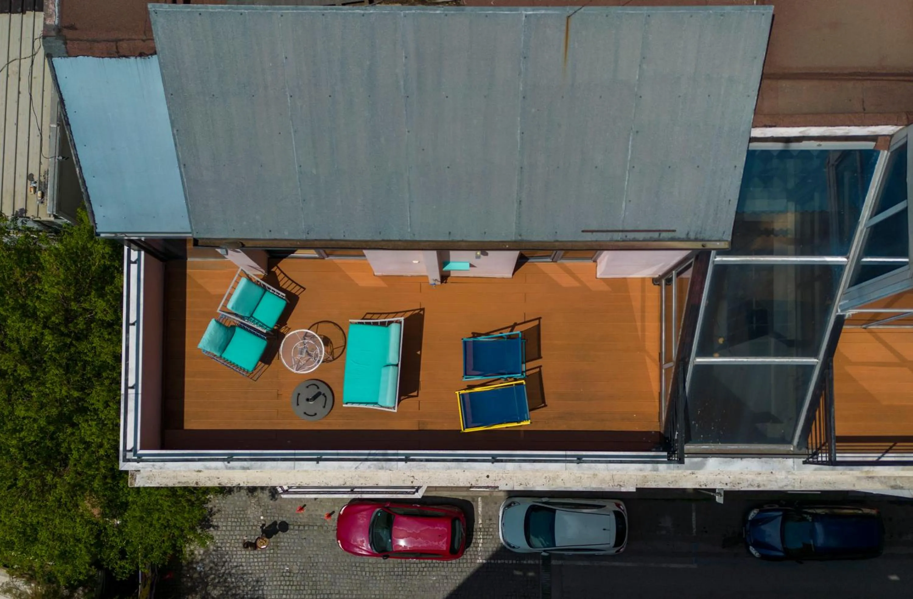 Balcony/Terrace in The Caravan