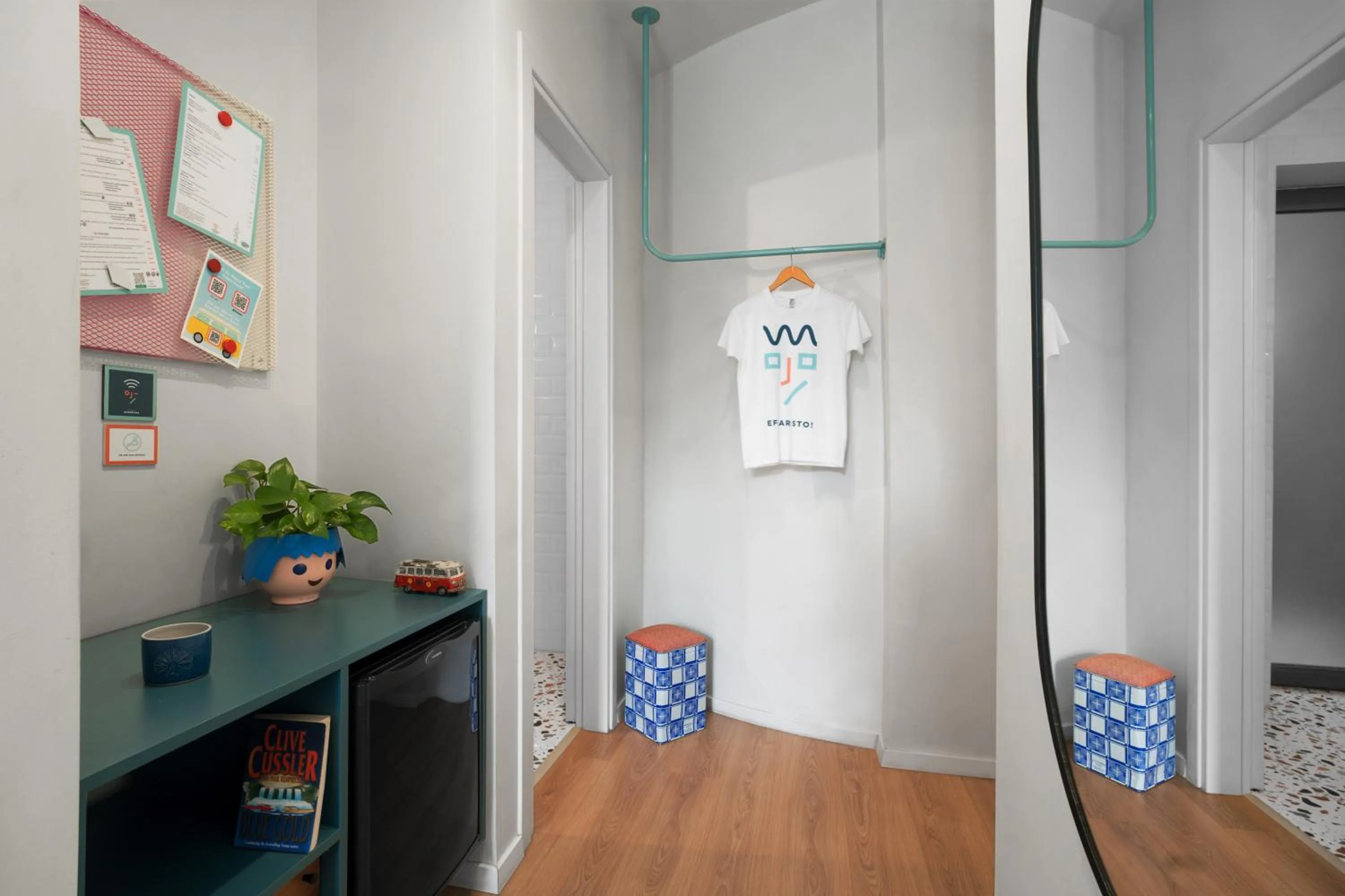 Bedroom in The Caravan