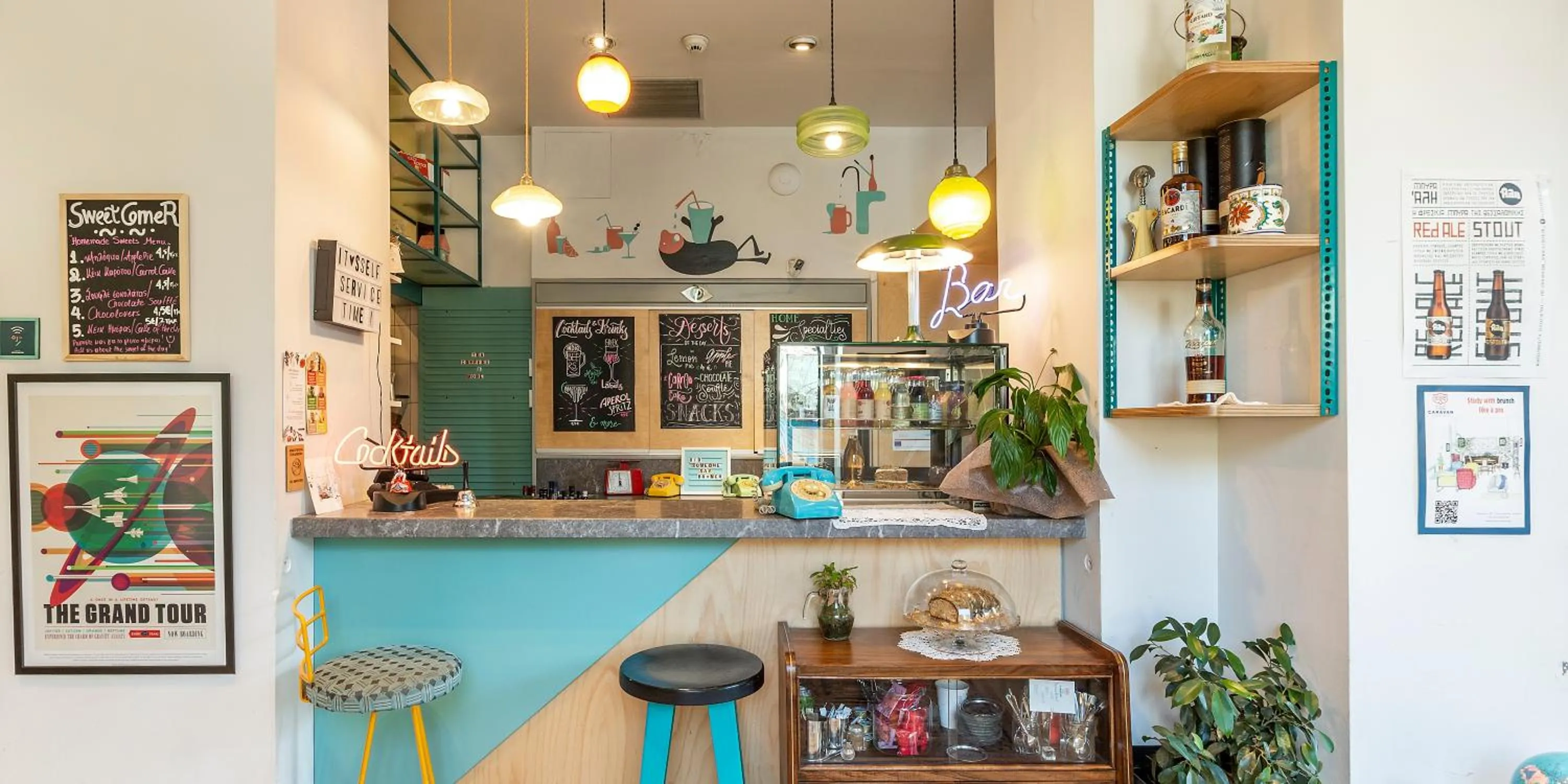 Lounge or bar in The Caravan