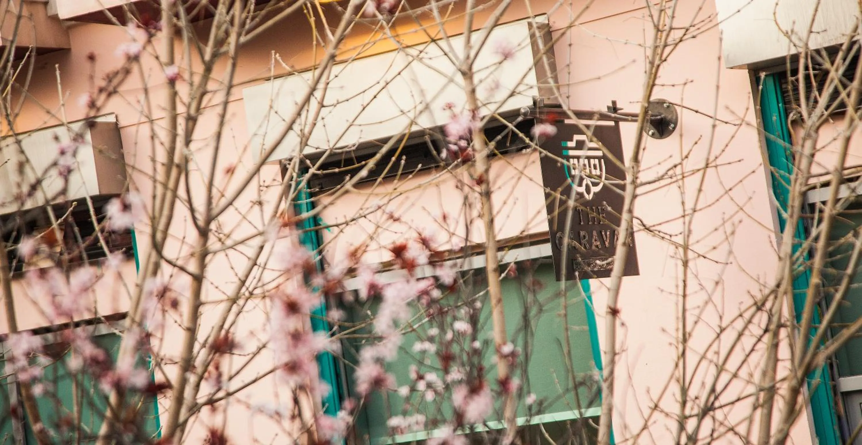 Facade/entrance in The Caravan