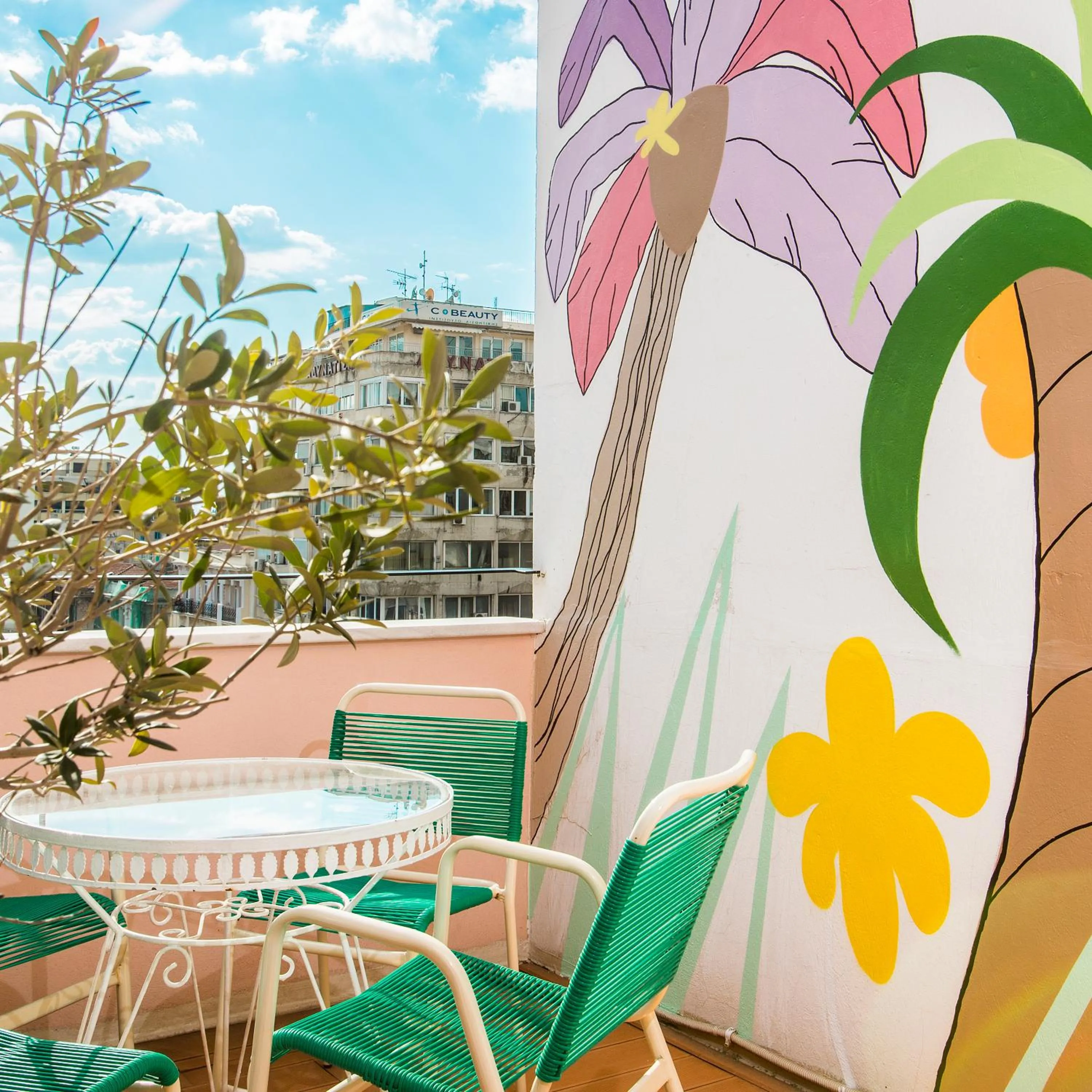 Decorative detail in The Caravan